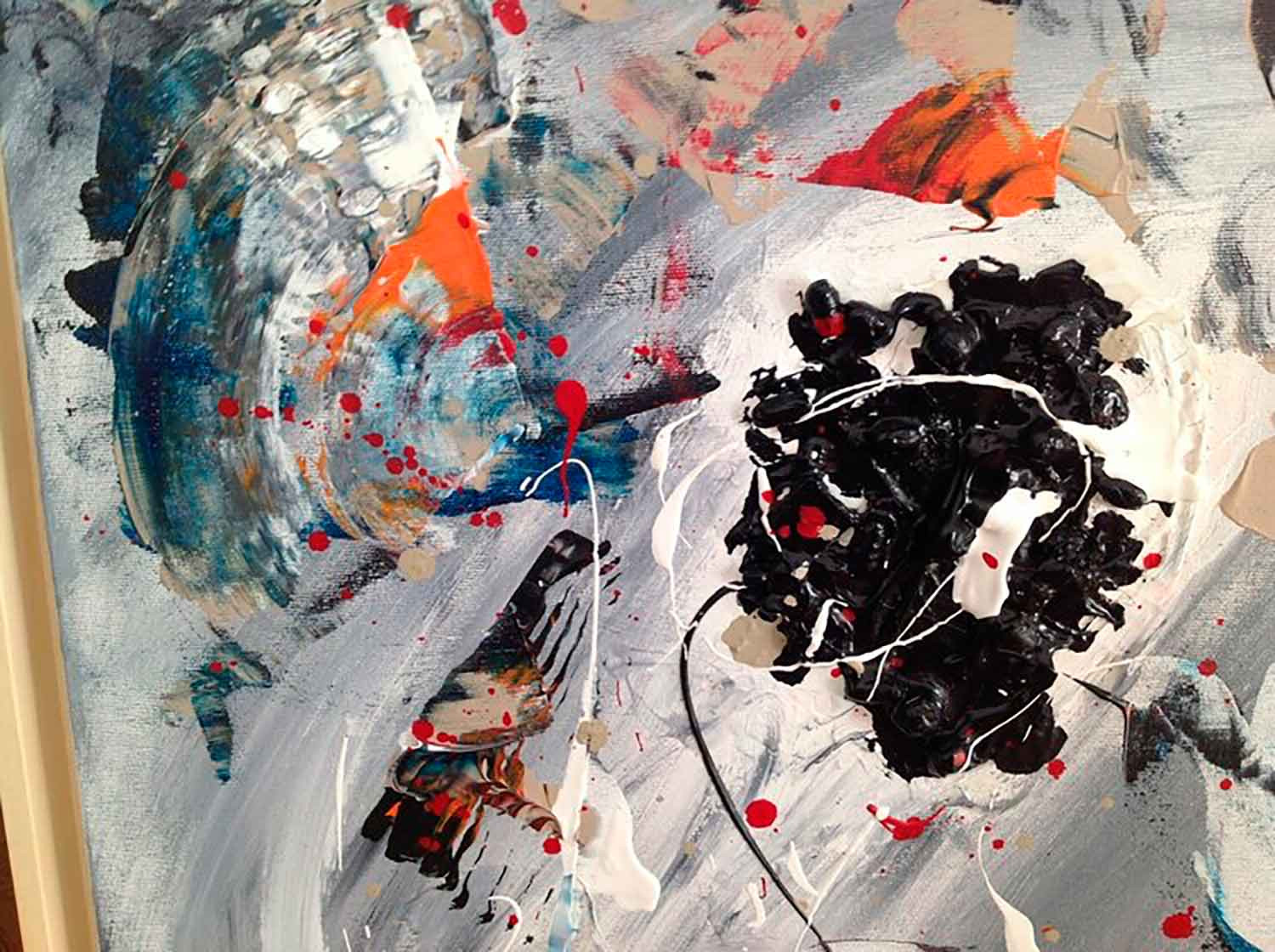 De Voc, tourbillons colores, painting - Artalistic online contemporary art buying and selling gallery
