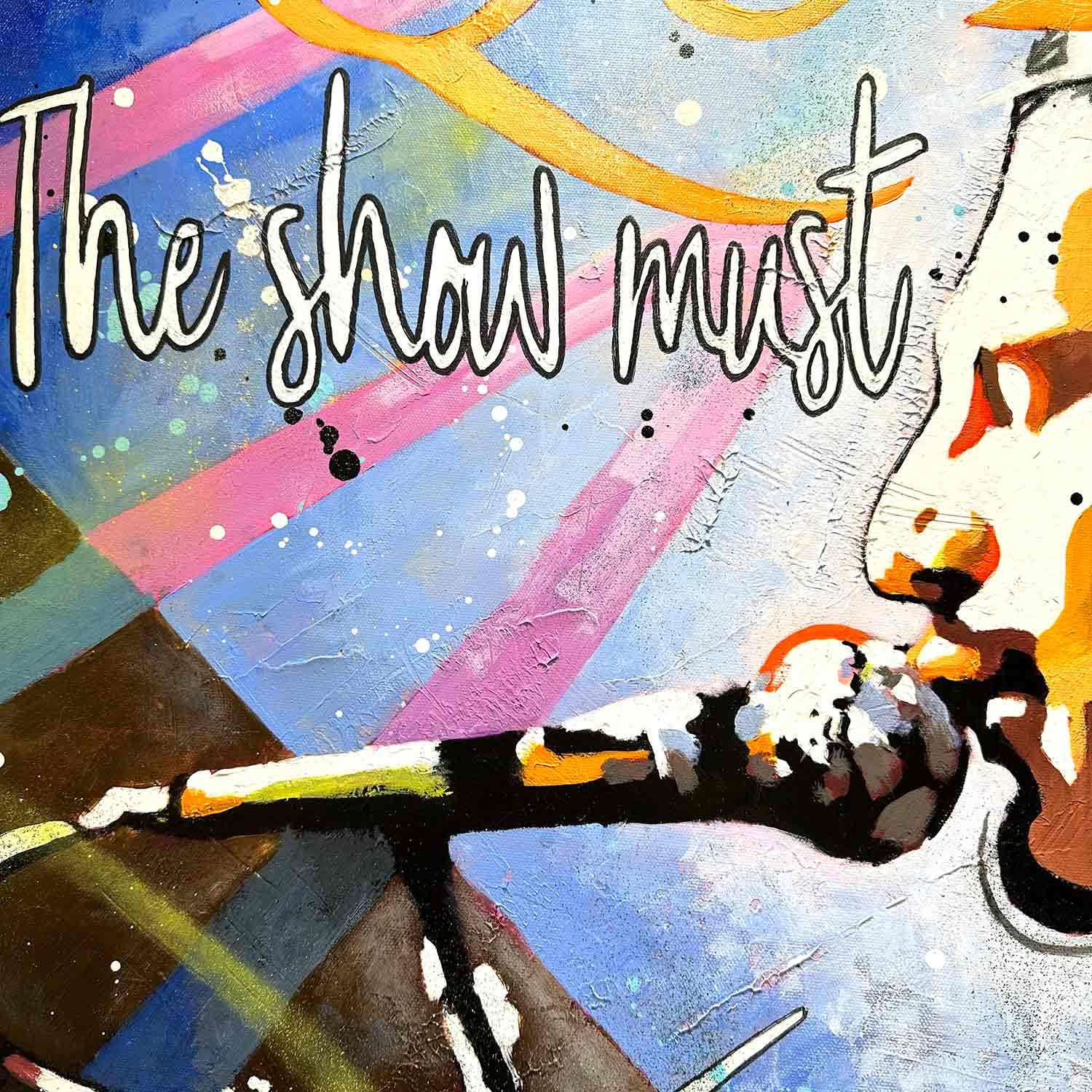 Patrick Cornée, Freddie Mercury, painting - Artalistic online contemporary art buying and selling gallery