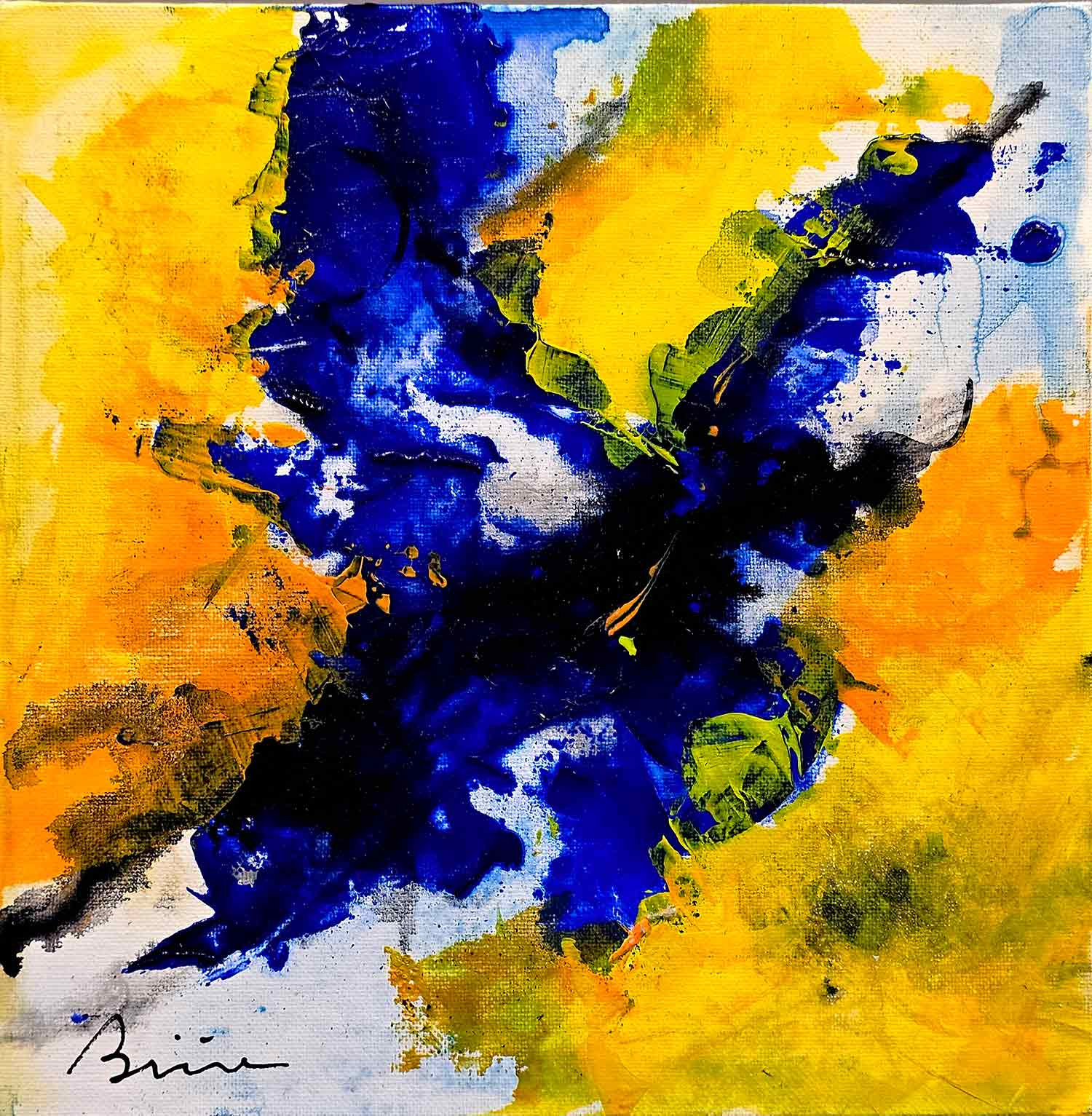Patrick Briere, nébuleuse, painting - Artalistic online contemporary art buying and selling gallery