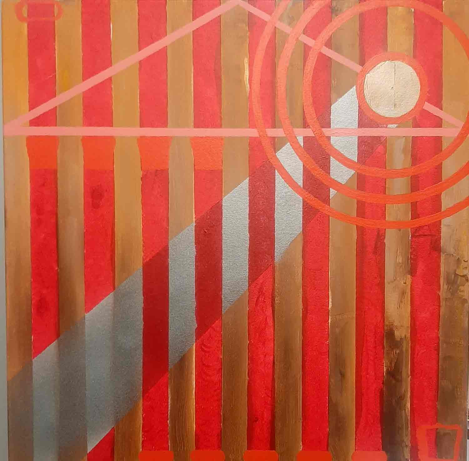 A-Wibaa, Panthéon, painting - Artalistic online contemporary art buying and selling gallery