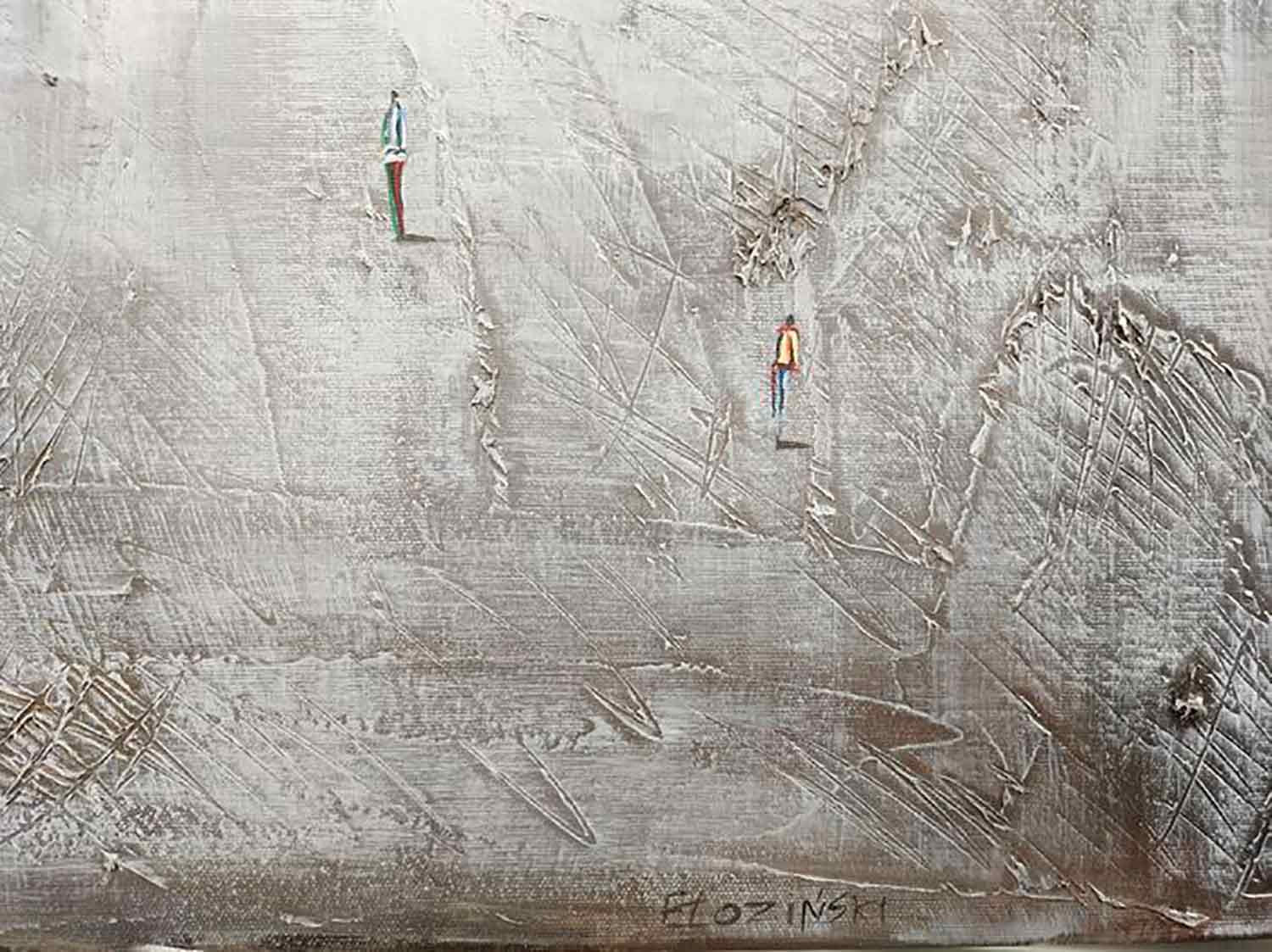 Filip Lozinski, Looking for, painting - Artalistic online contemporary art buying and selling gallery