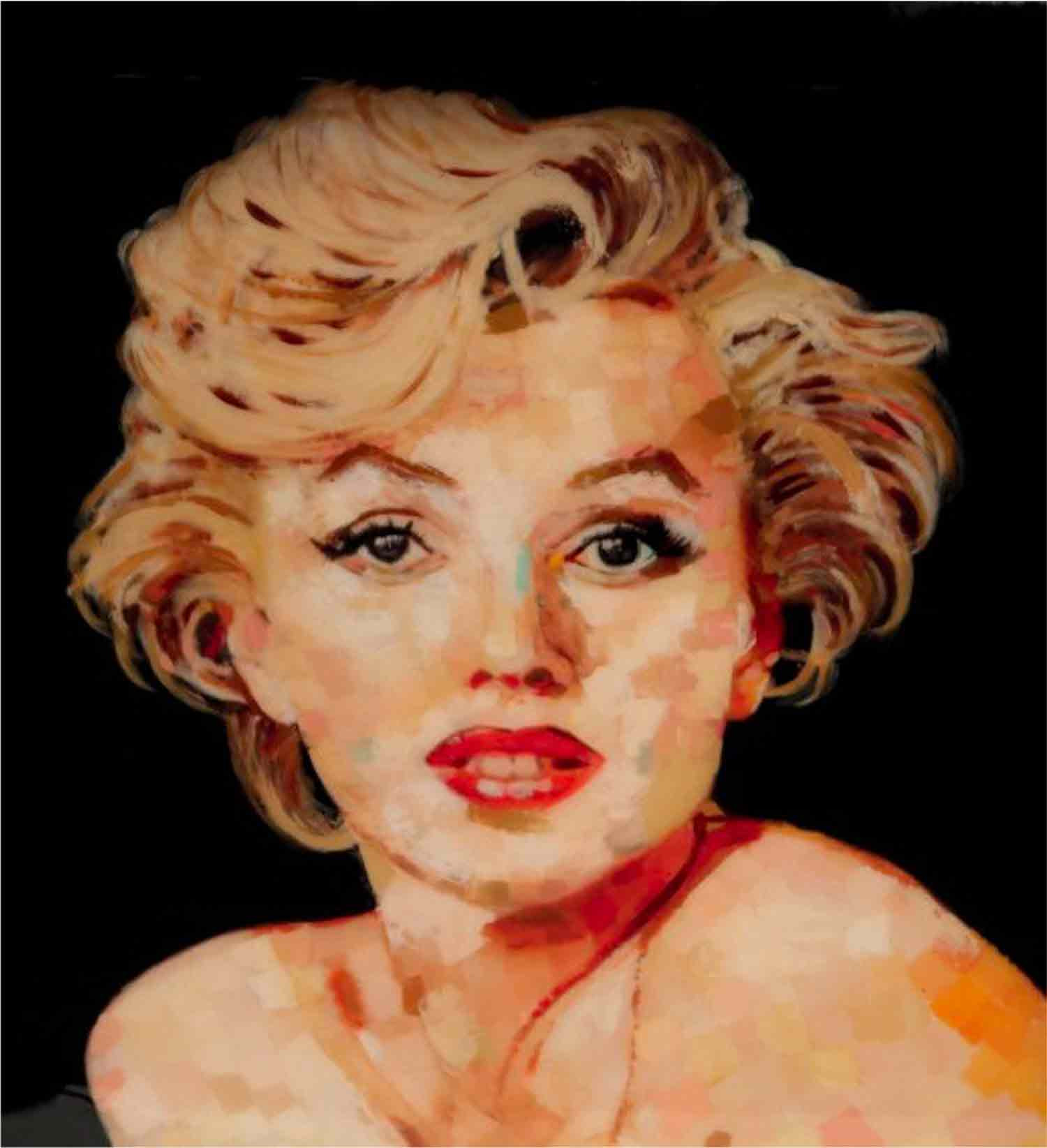 Béatrice Bissara, Marilyne, painting - Artalistic online contemporary art buying and selling gallery