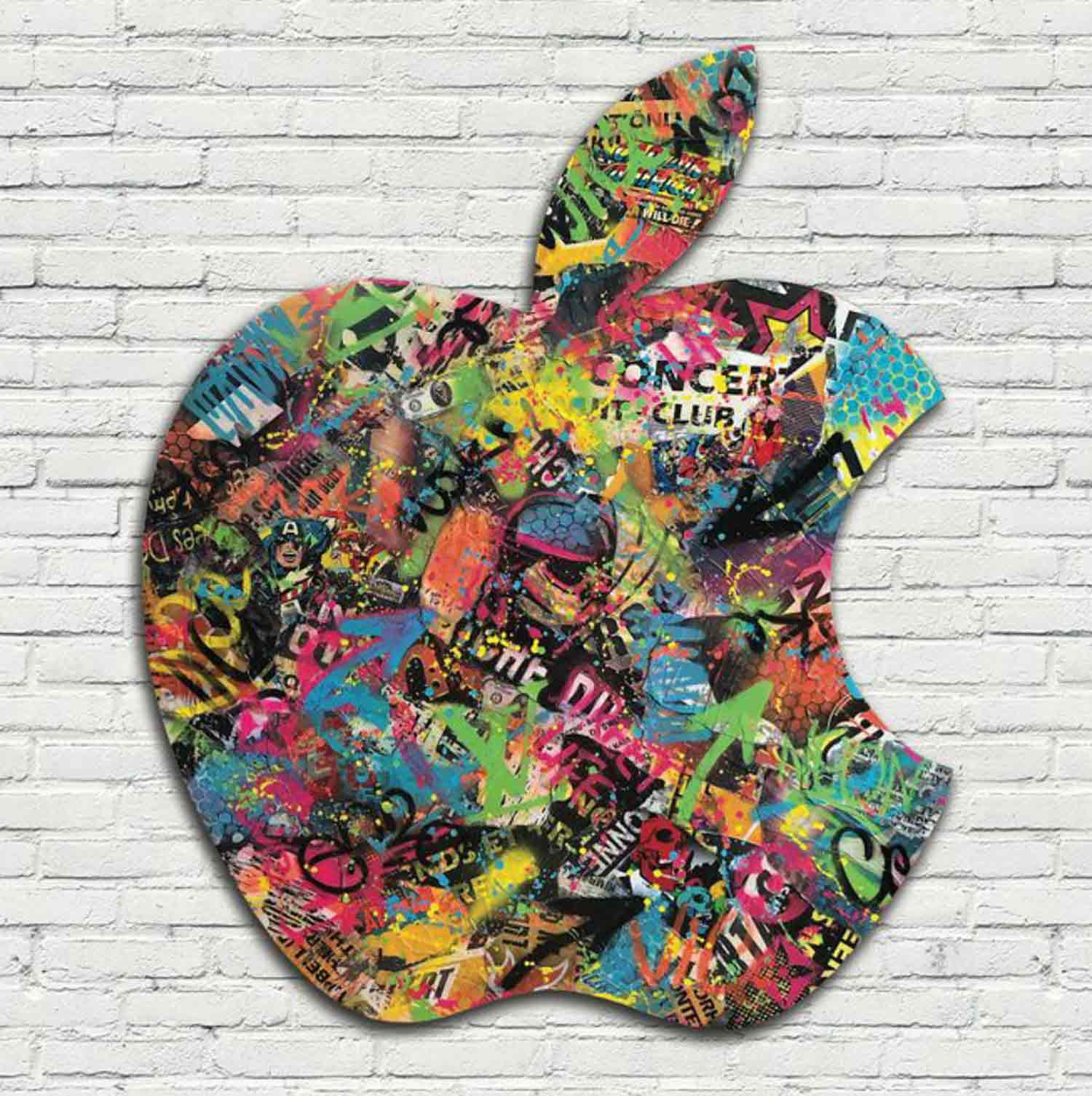 Aiiroh, Apple, painting - Artalistic online contemporary art buying and selling gallery