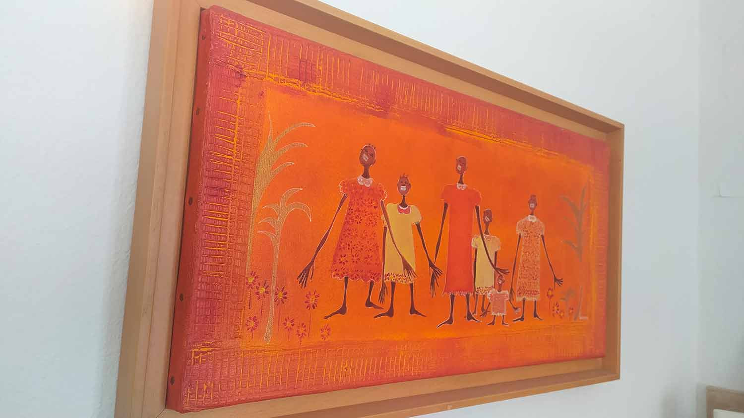 Claudine Loquen, Famille, painting - Artalistic online contemporary art buying and selling gallery
