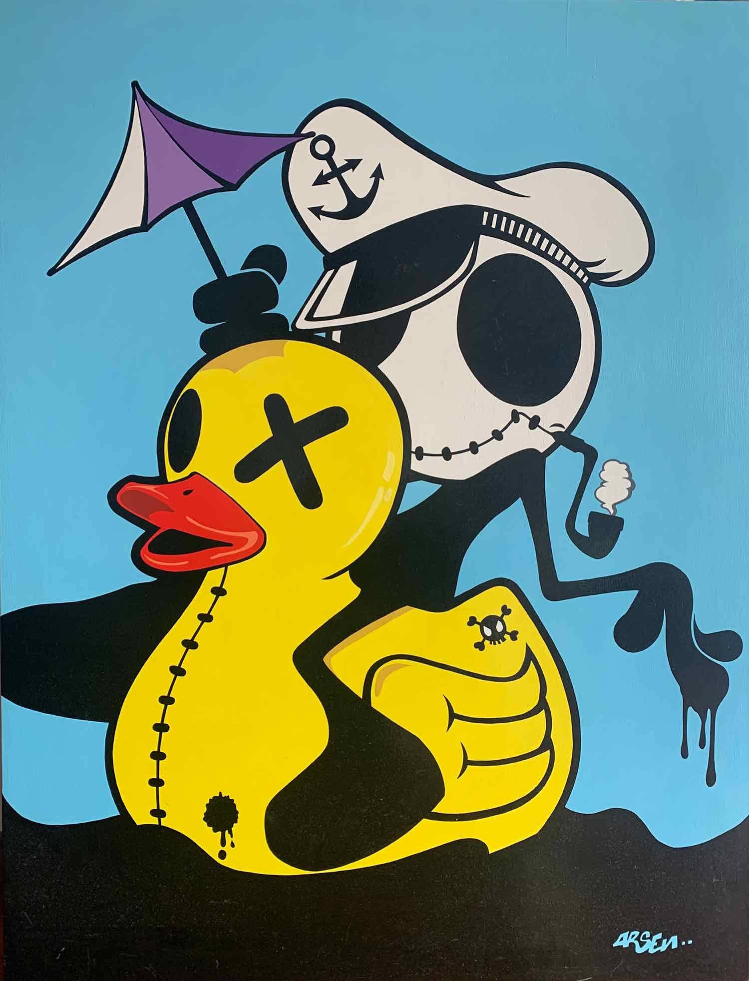 Arsen, Divagation, painting - Artalistic online contemporary art buying and selling gallery