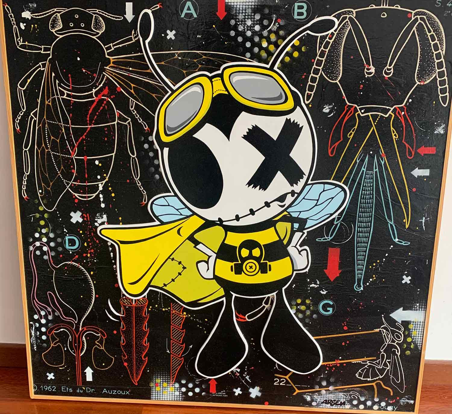 Arsen, To bee a super heroiko, painting - Artalistic online contemporary art buying and selling gallery