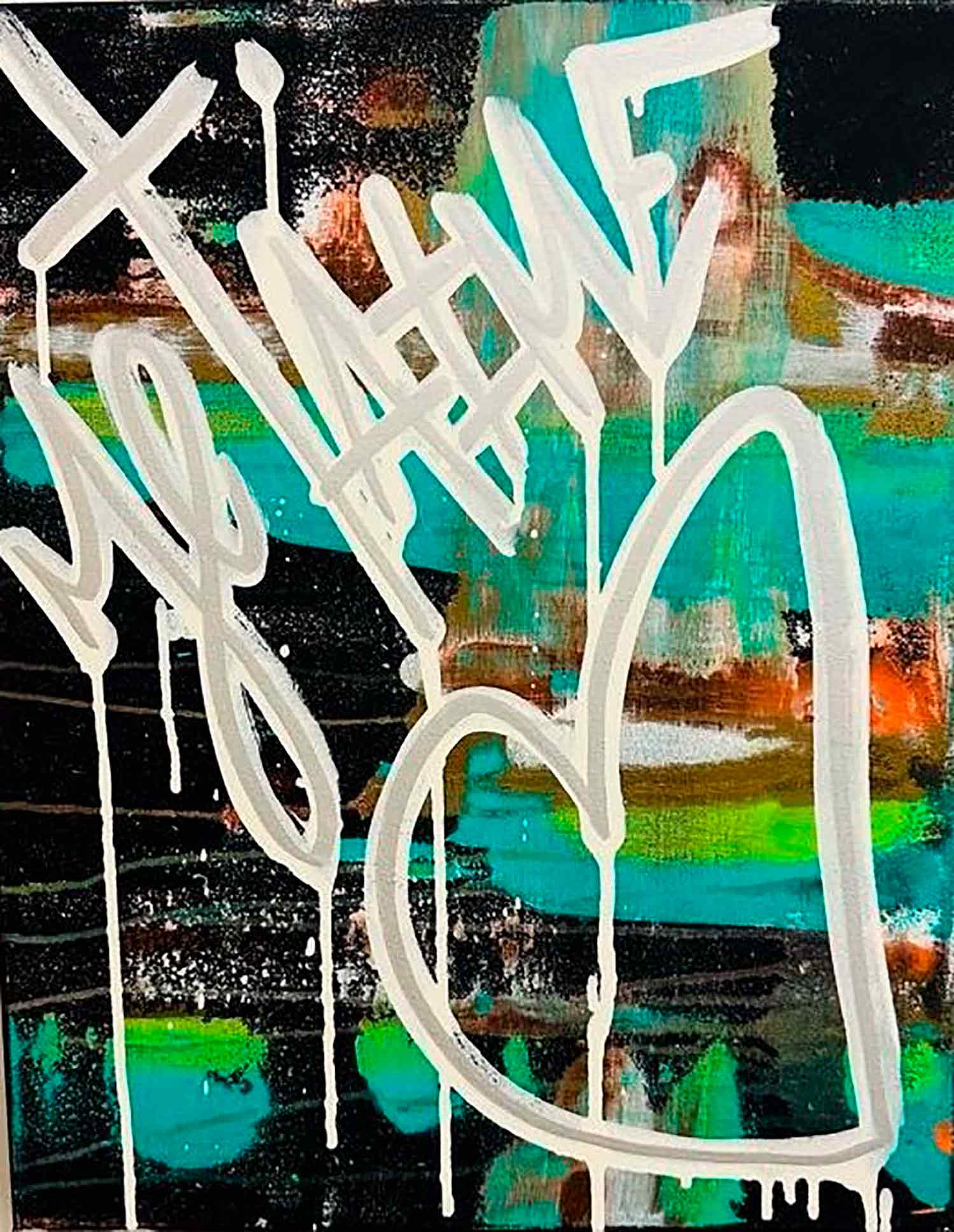 Karl Lagasse, Je t'aime, painting - Artalistic online contemporary art buying and selling gallery