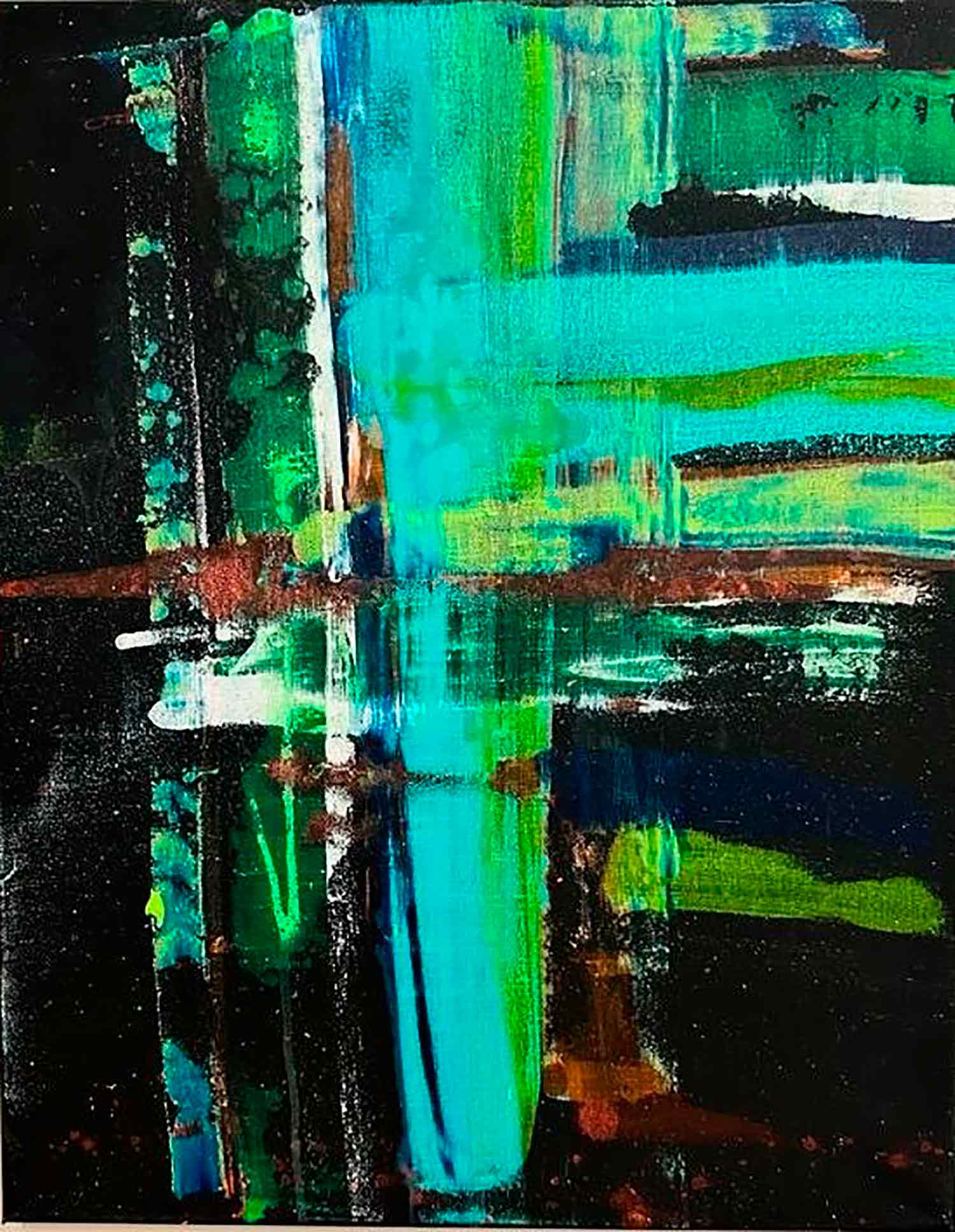 Karl Lagasse, Boss III, painting - Artalistic online contemporary art buying and selling gallery