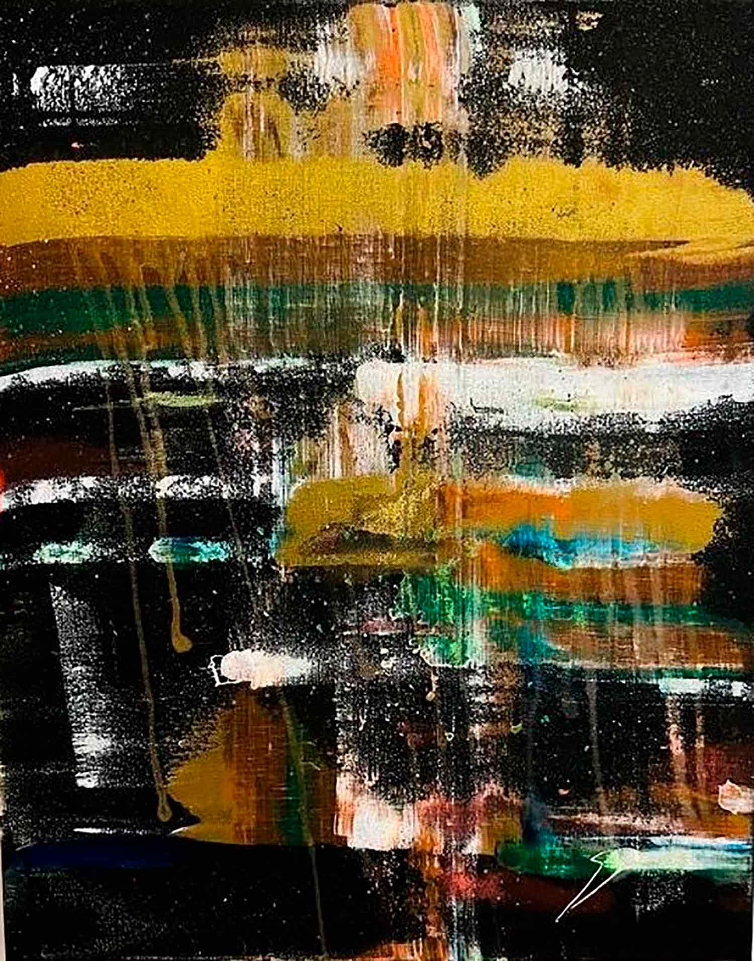 Karl Lagasse, Gold life, painting - Artalistic online contemporary art buying and selling gallery