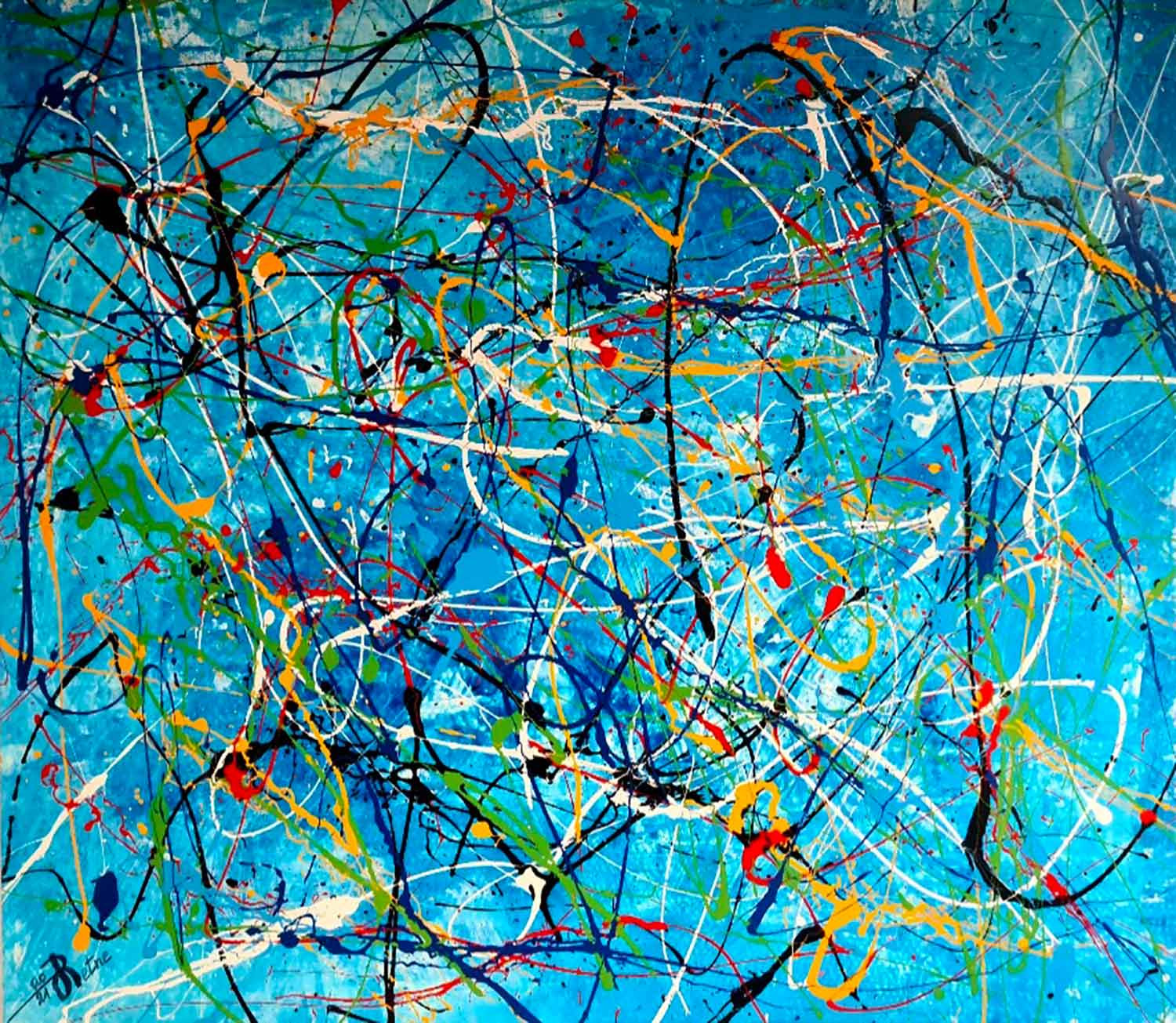 Retne, Malklare#1, painting - Artalistic online contemporary art buying and selling gallery