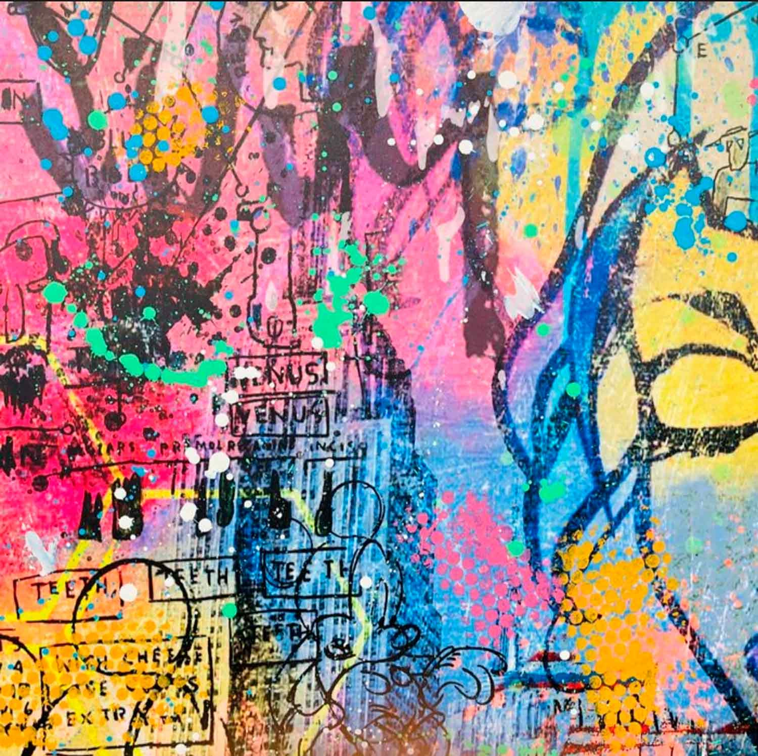 Nobless, Memories, painting - Artalistic online contemporary art buying and selling gallery