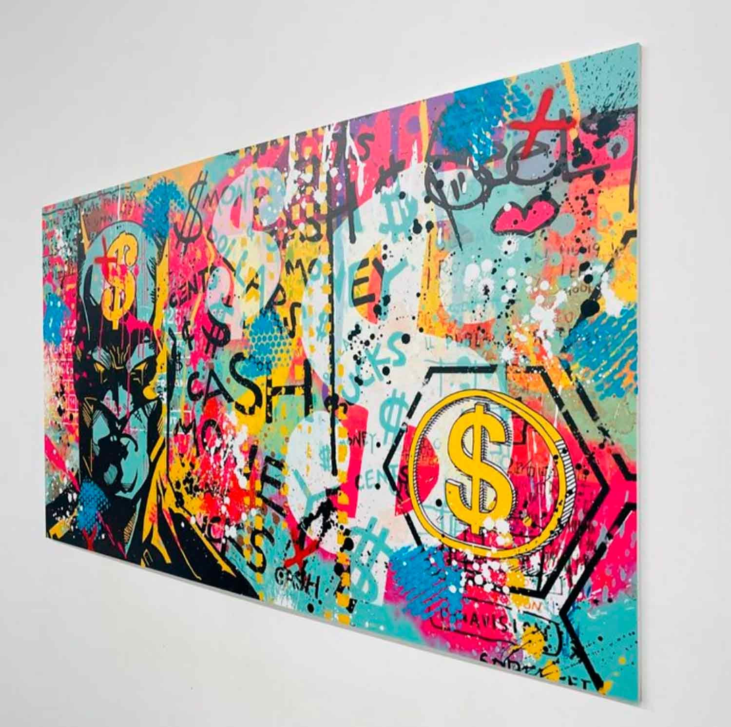 Nobless, Bat's money, painting - Artalistic online contemporary art buying and selling gallery
