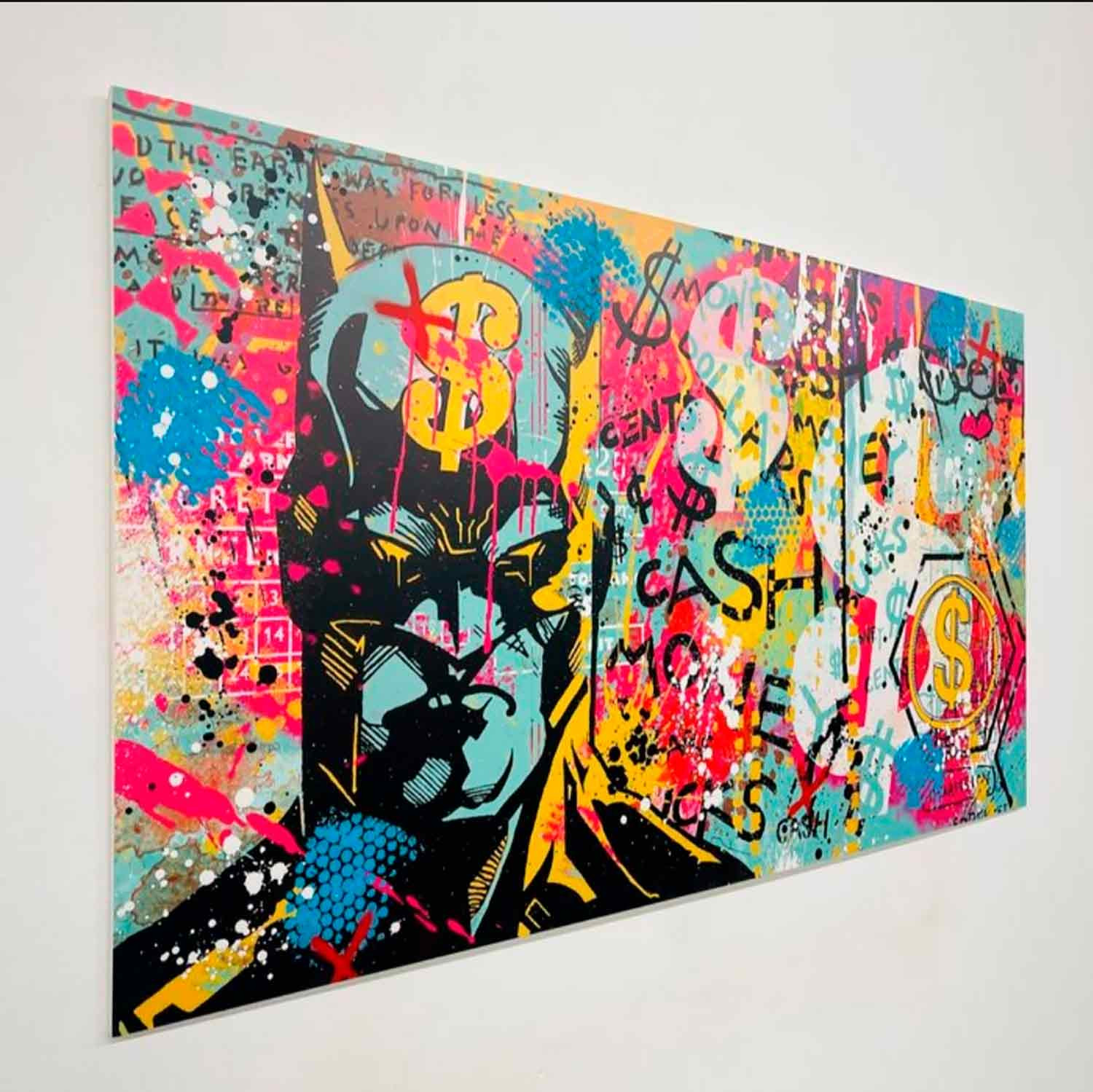 Nobless, Bat's money, painting - Artalistic online contemporary art buying and selling gallery