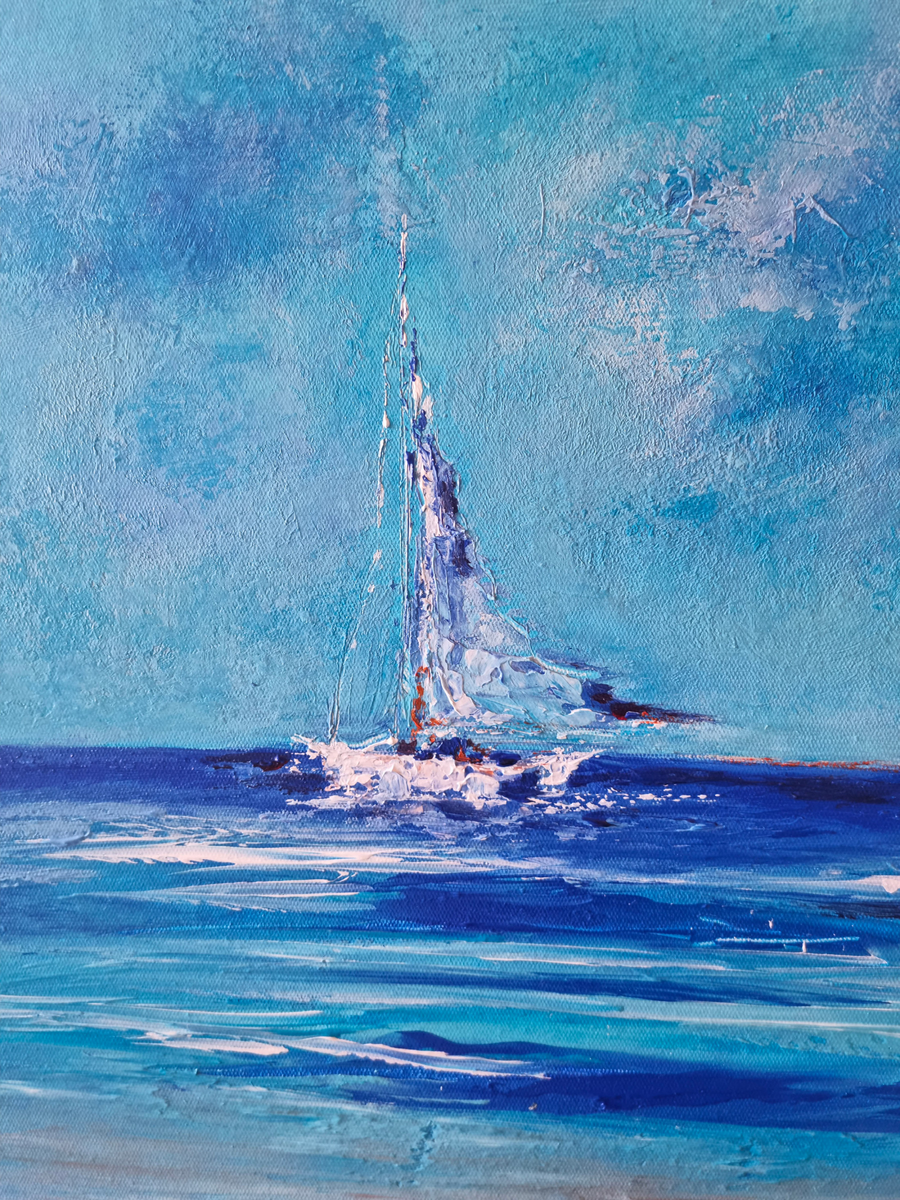 Valérie Dragacci, Nouveau départ, painting - Artalistic online contemporary art buying and selling gallery