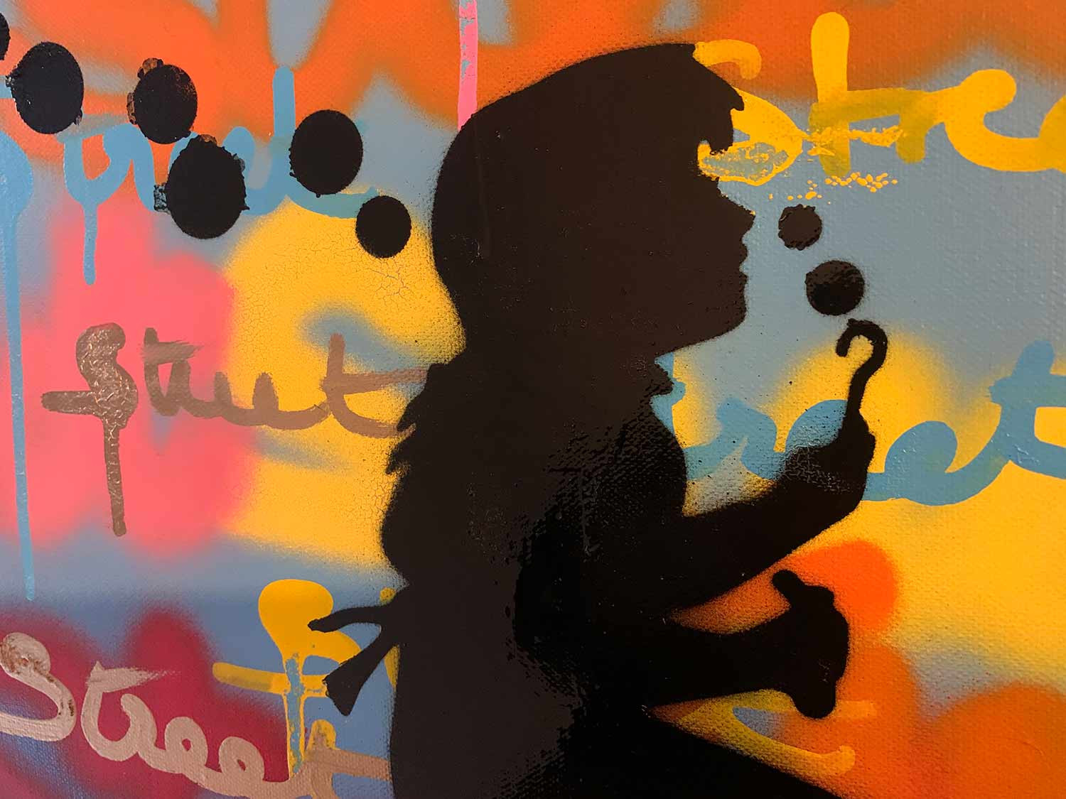 Andrea Van der Hoeven, little girl, painting - Artalistic online contemporary art buying and selling gallery