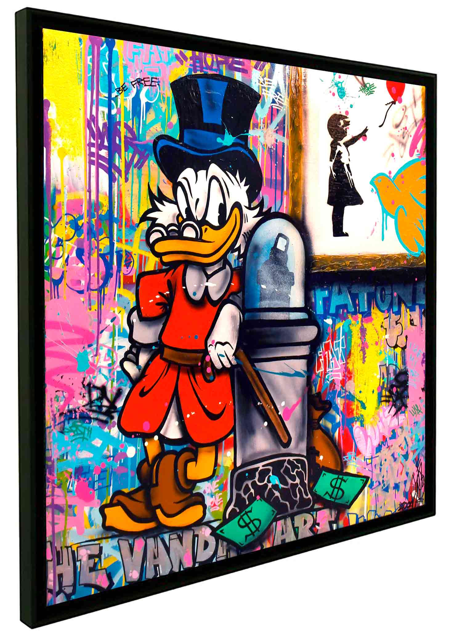 Fat, Be free, painting - Artalistic online contemporary art buying and selling gallery