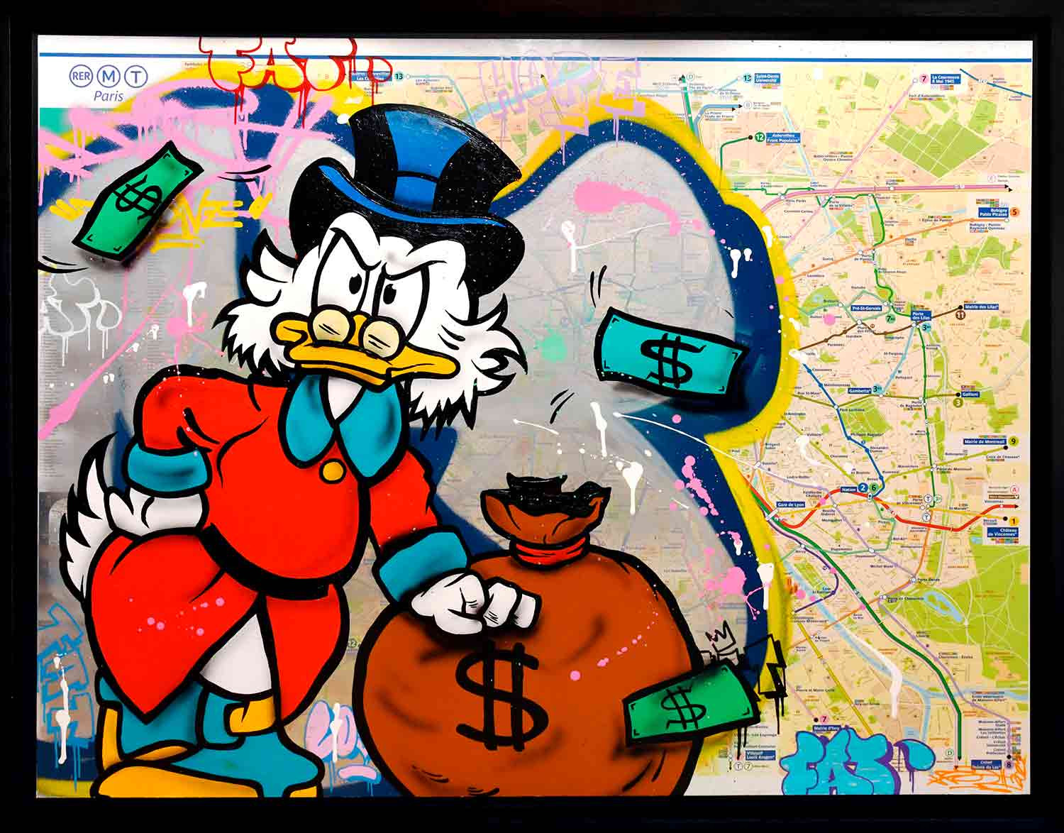 Fat, Dream on, painting - Artalistic online contemporary art buying and selling gallery