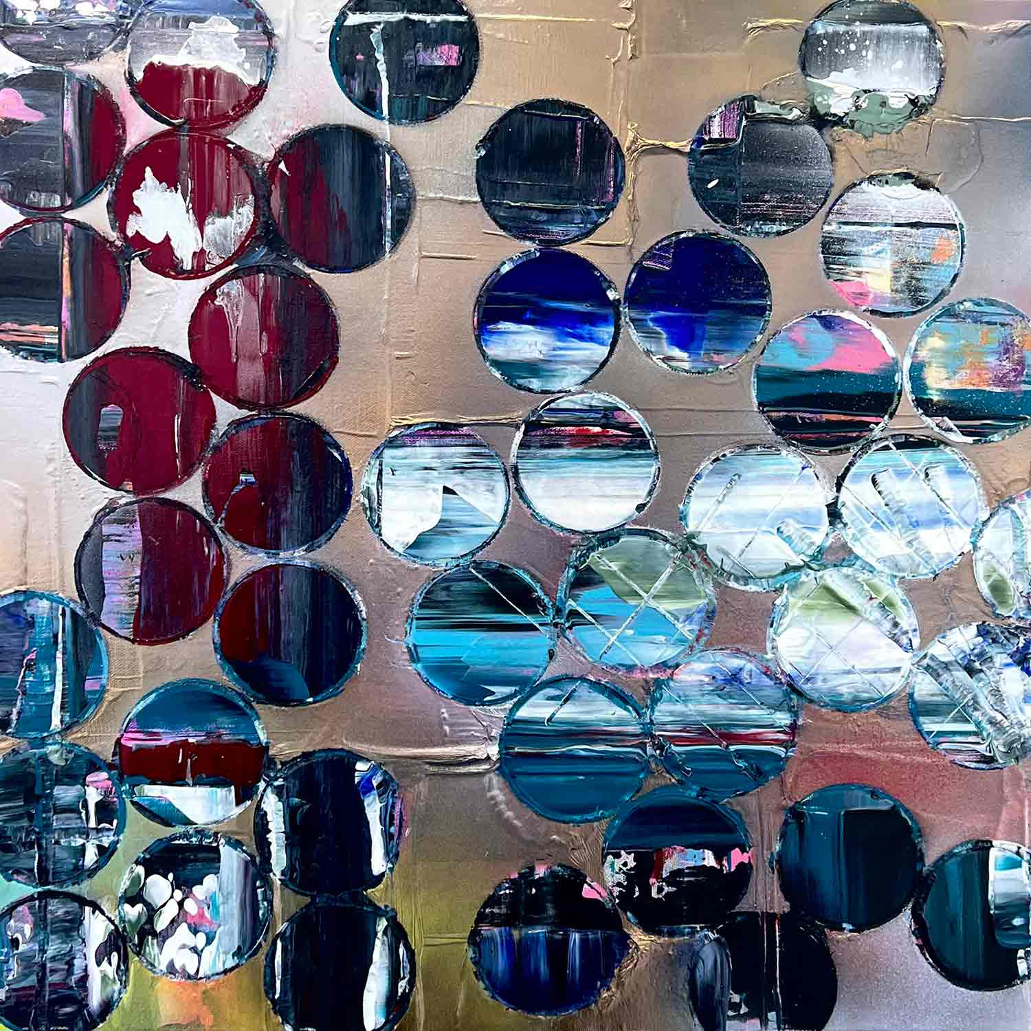 Lorie Renaud, Balls, painting - Artalistic online contemporary art buying and selling gallery