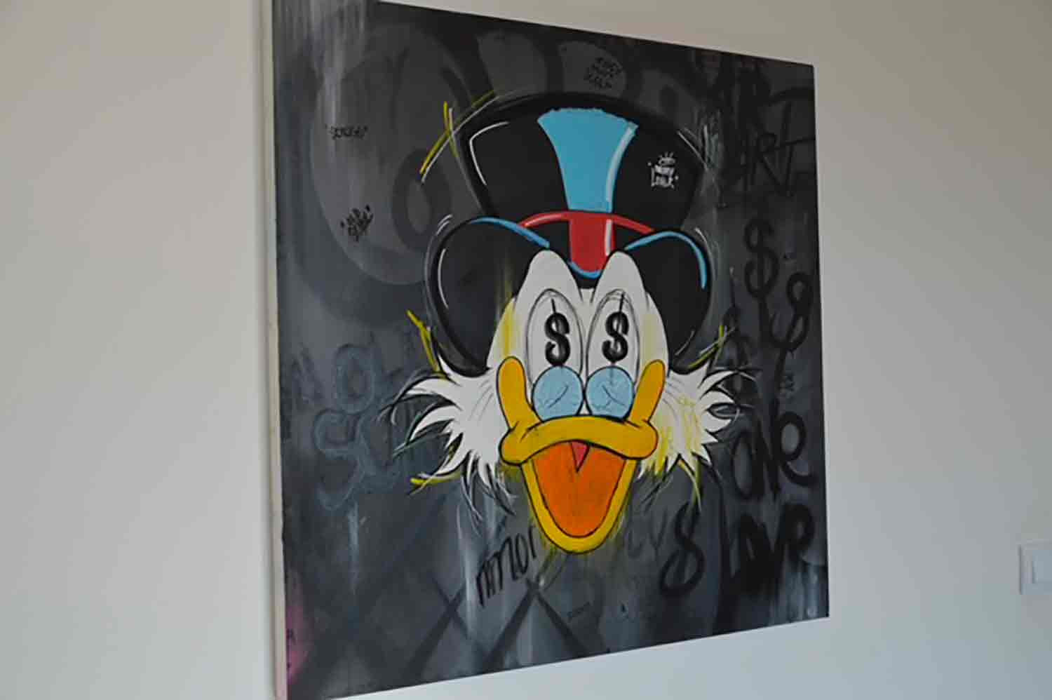 Odart, Money Lover, painting - Artalistic online contemporary art buying and selling gallery