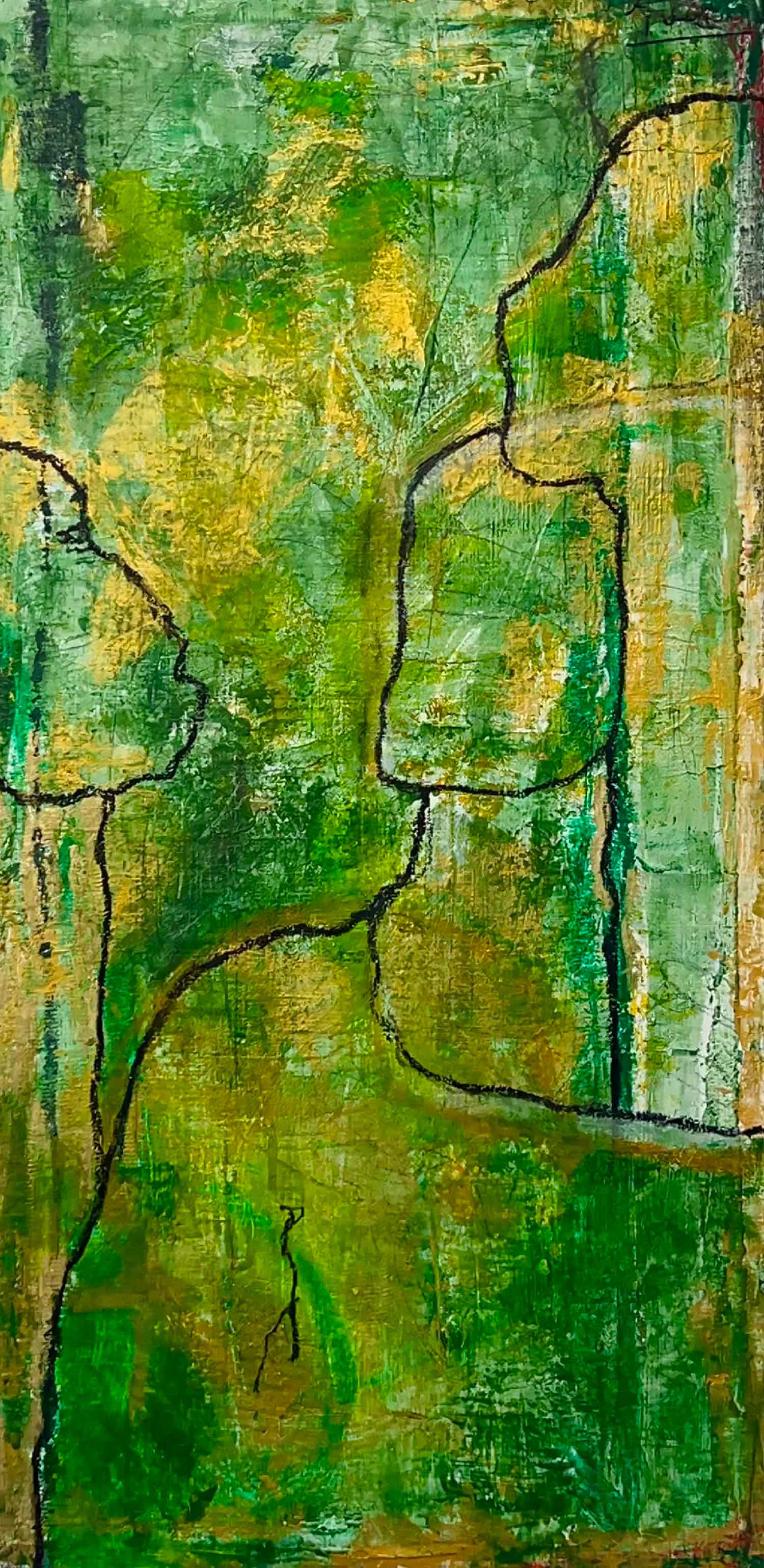 Aléas, Les regards, painting - Artalistic online contemporary art buying and selling gallery