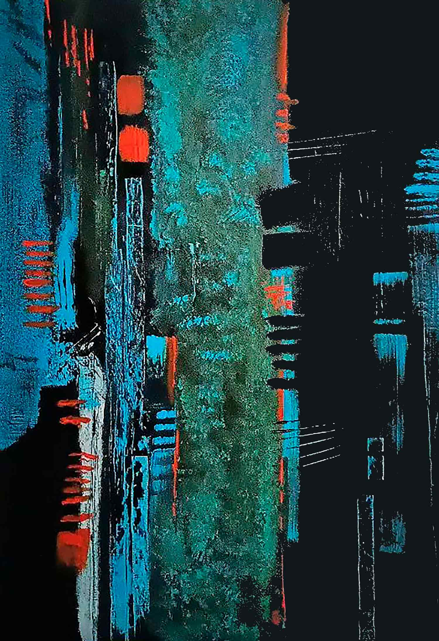 Oeil Pastel, Sans titre, painting - Artalistic online contemporary art buying and selling gallery
