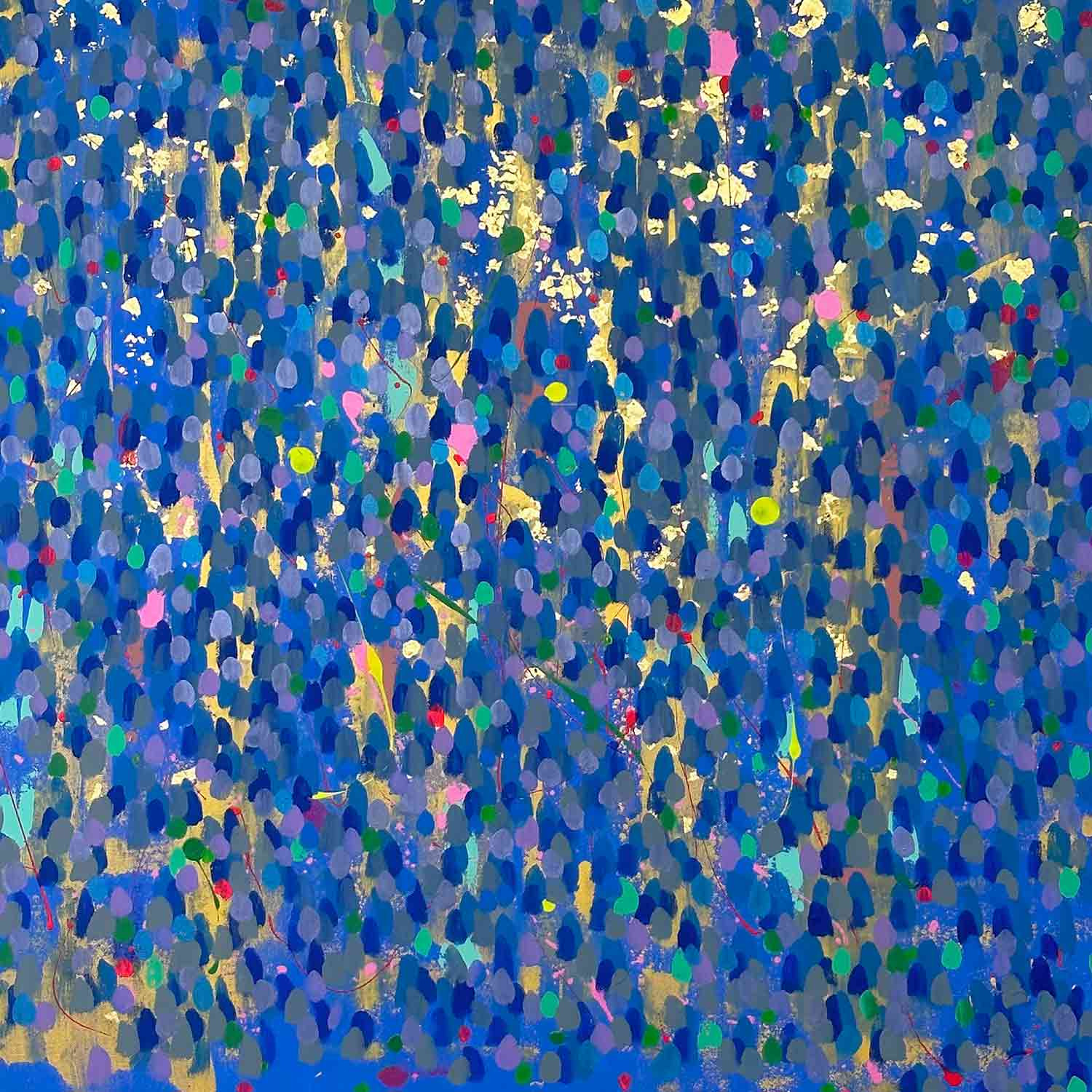 Sylvie d'Halluin, Fiesta II, painting - Artalistic online contemporary art buying and selling gallery