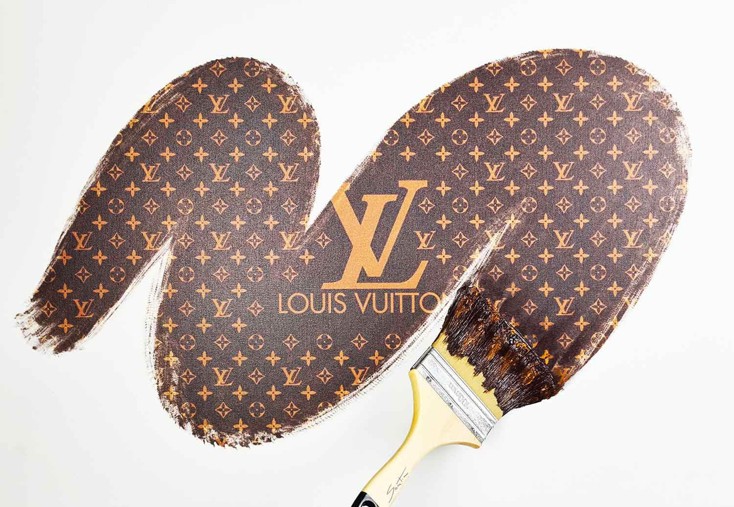 canvas louis vuitton painting