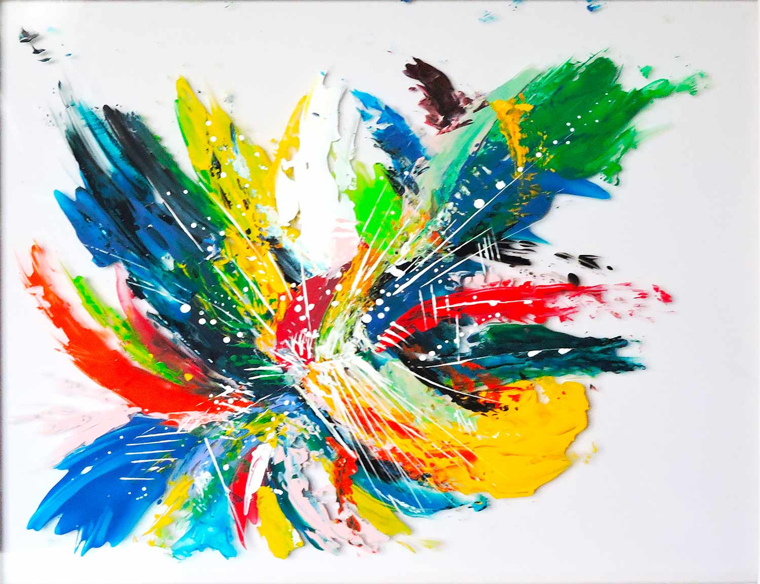 Rita Vandenherrewegen, floral, painting - Artalistic online contemporary art buying and selling gallery