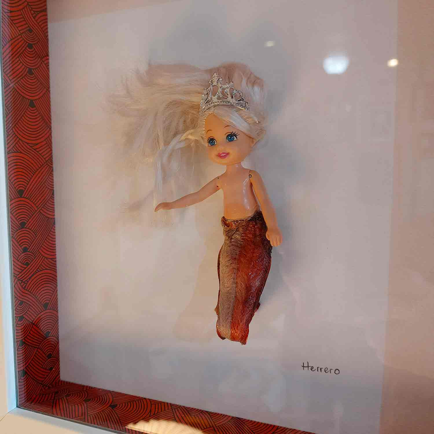 Herrero, Barbie O'fish, painting - Artalistic online contemporary art buying and selling gallery