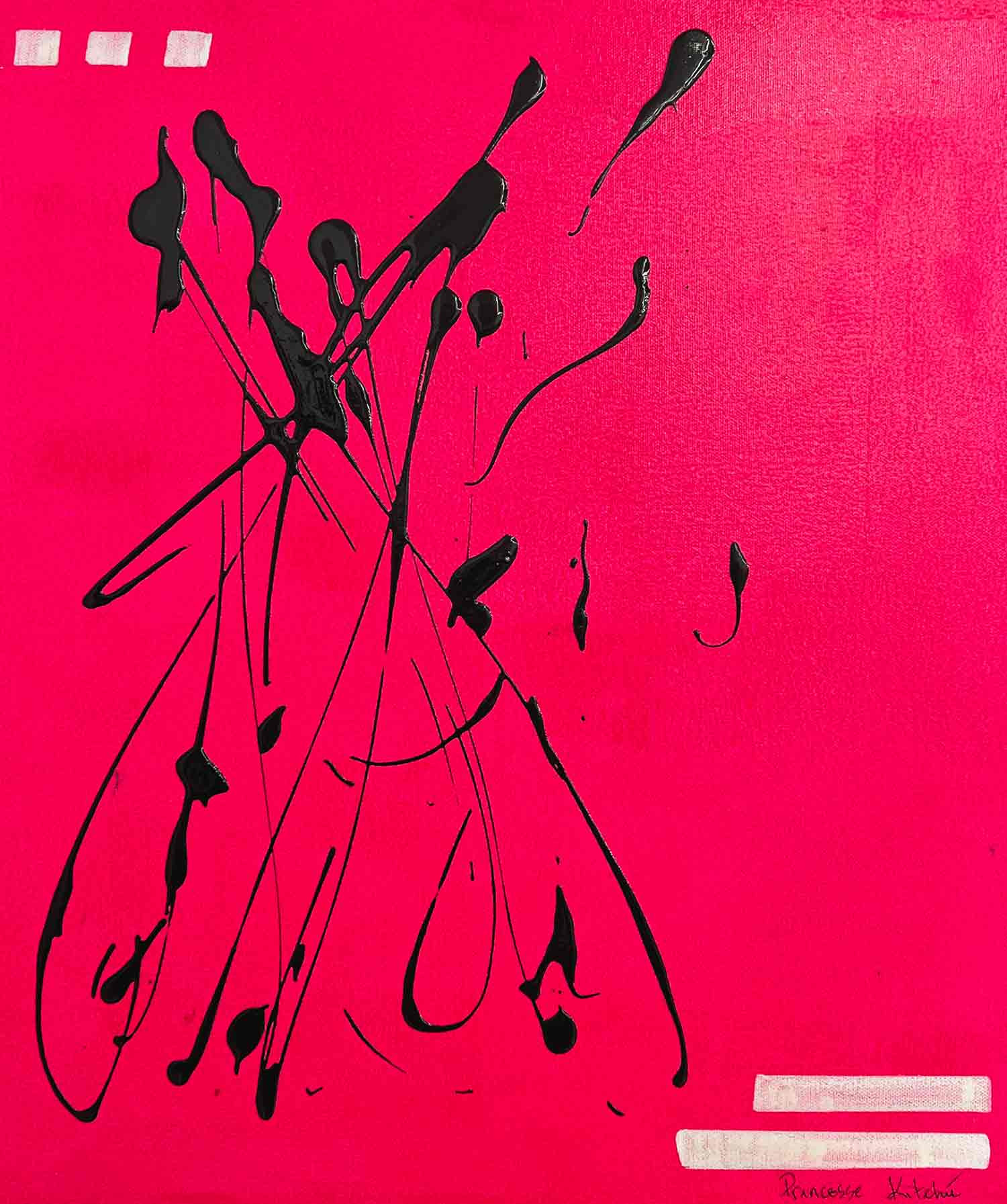 Princesse Kitchu, touch again, painting - Artalistic online contemporary art buying and selling gallery