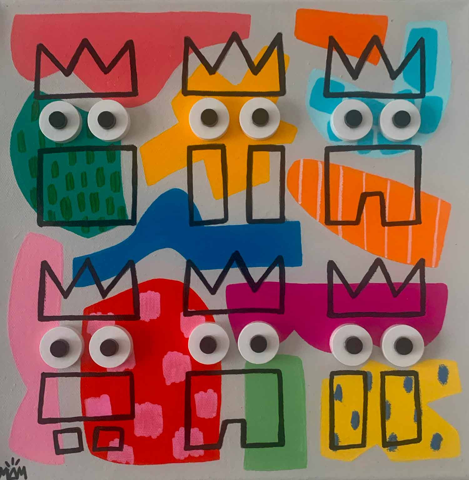 Mam, Happy tribu, painting - Artalistic online contemporary art buying and selling gallery