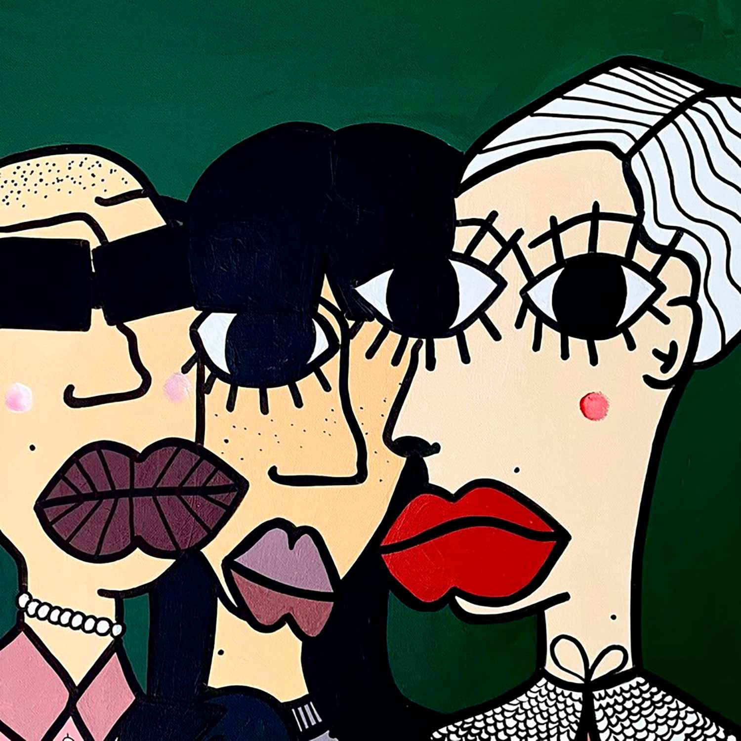 Pepita, Grandes dames, painting - Artalistic online contemporary art buying and selling gallery