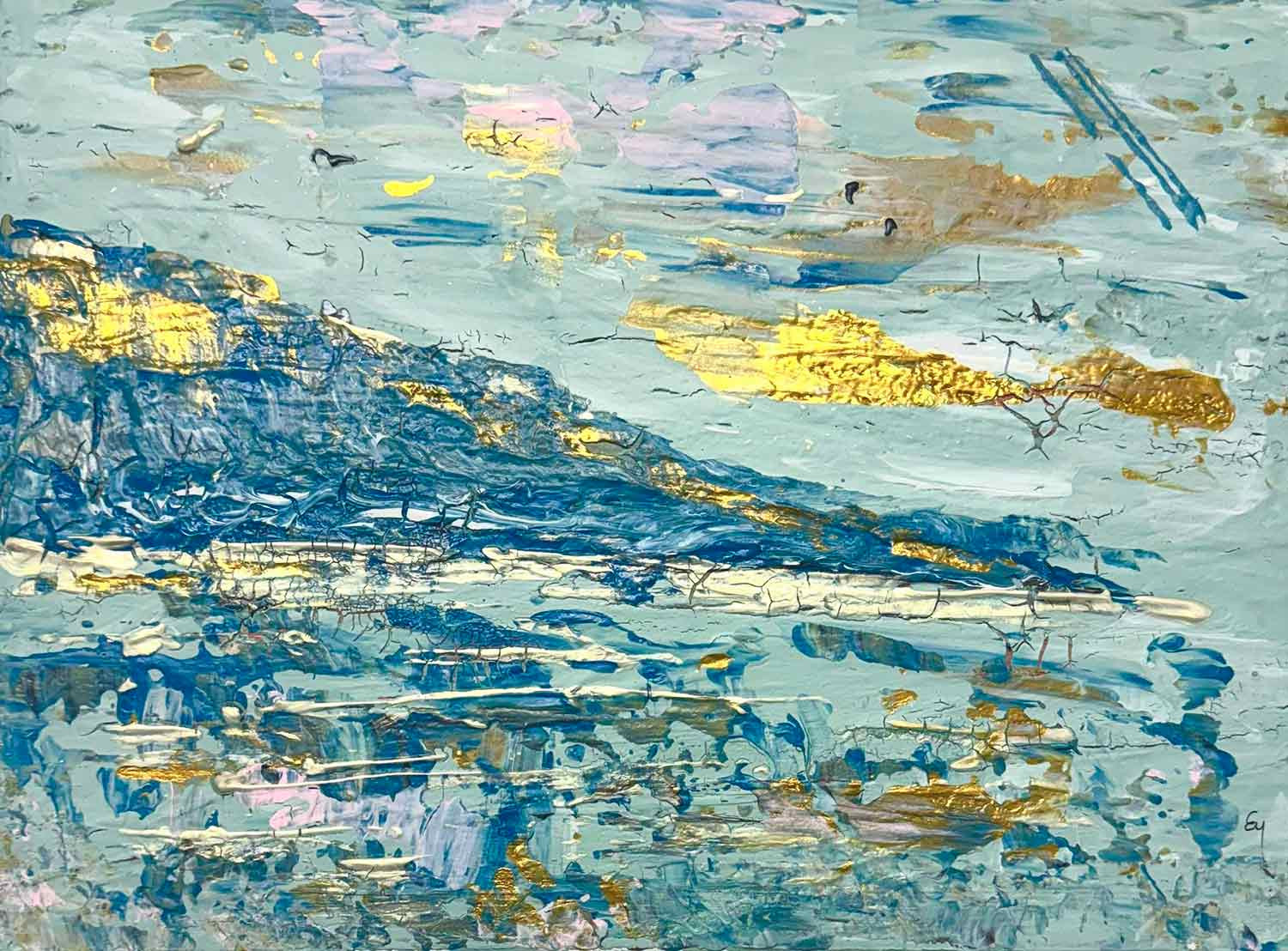 Elisabeth Ferry, Tempête intérieure, painting - Artalistic online contemporary art buying and selling gallery