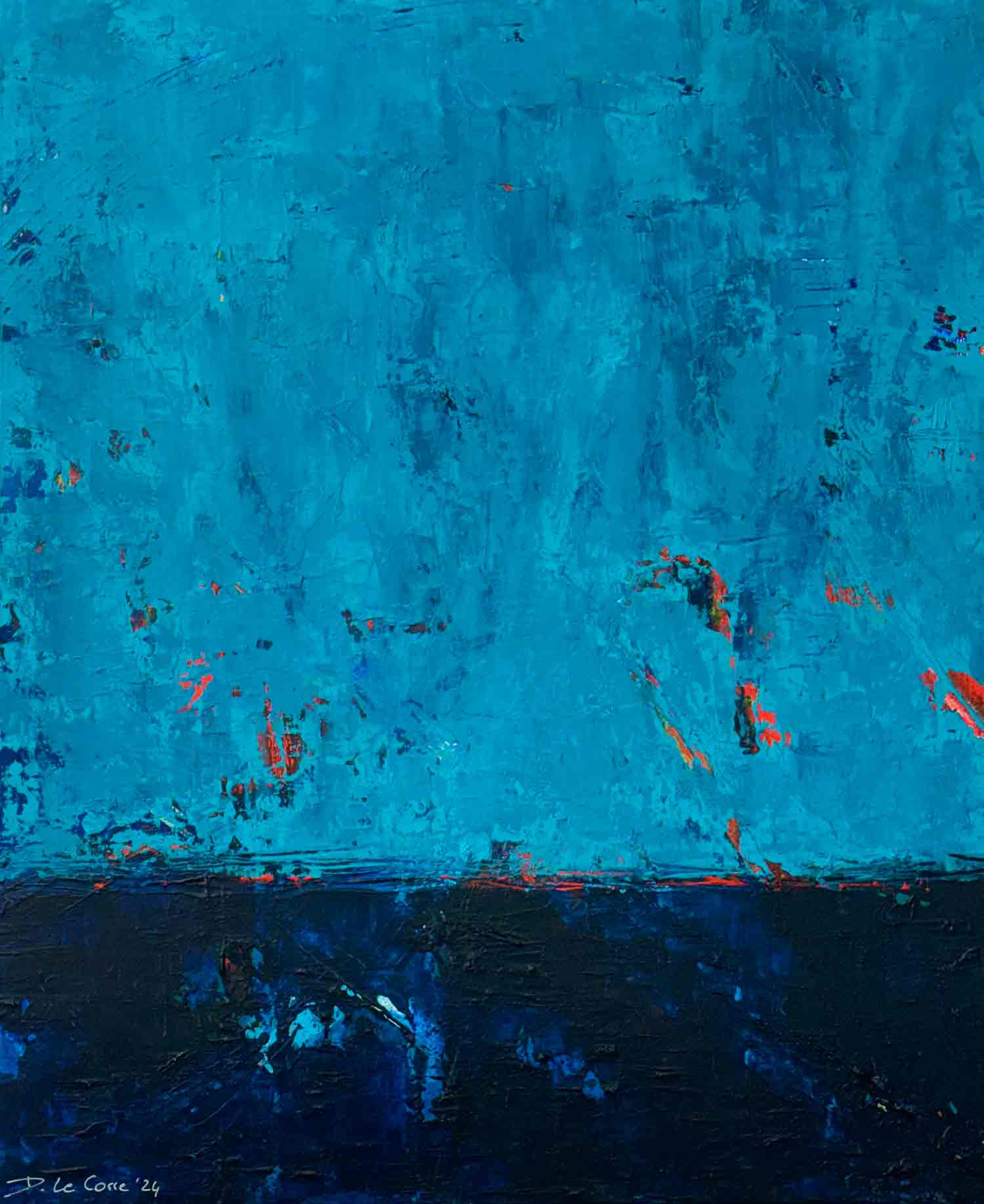 Delphine Le Corre, Sea Chronicles 10, painting - Artalistic online contemporary art buying and selling gallery