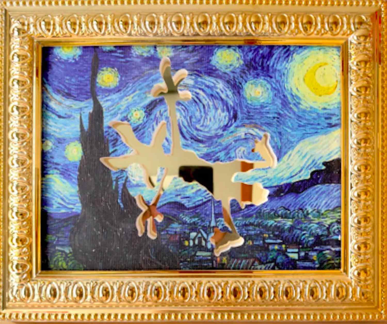 Sagrasse, I'm Sorry Vincent Van Gogh, painting - Artalistic online contemporary art buying and selling gallery