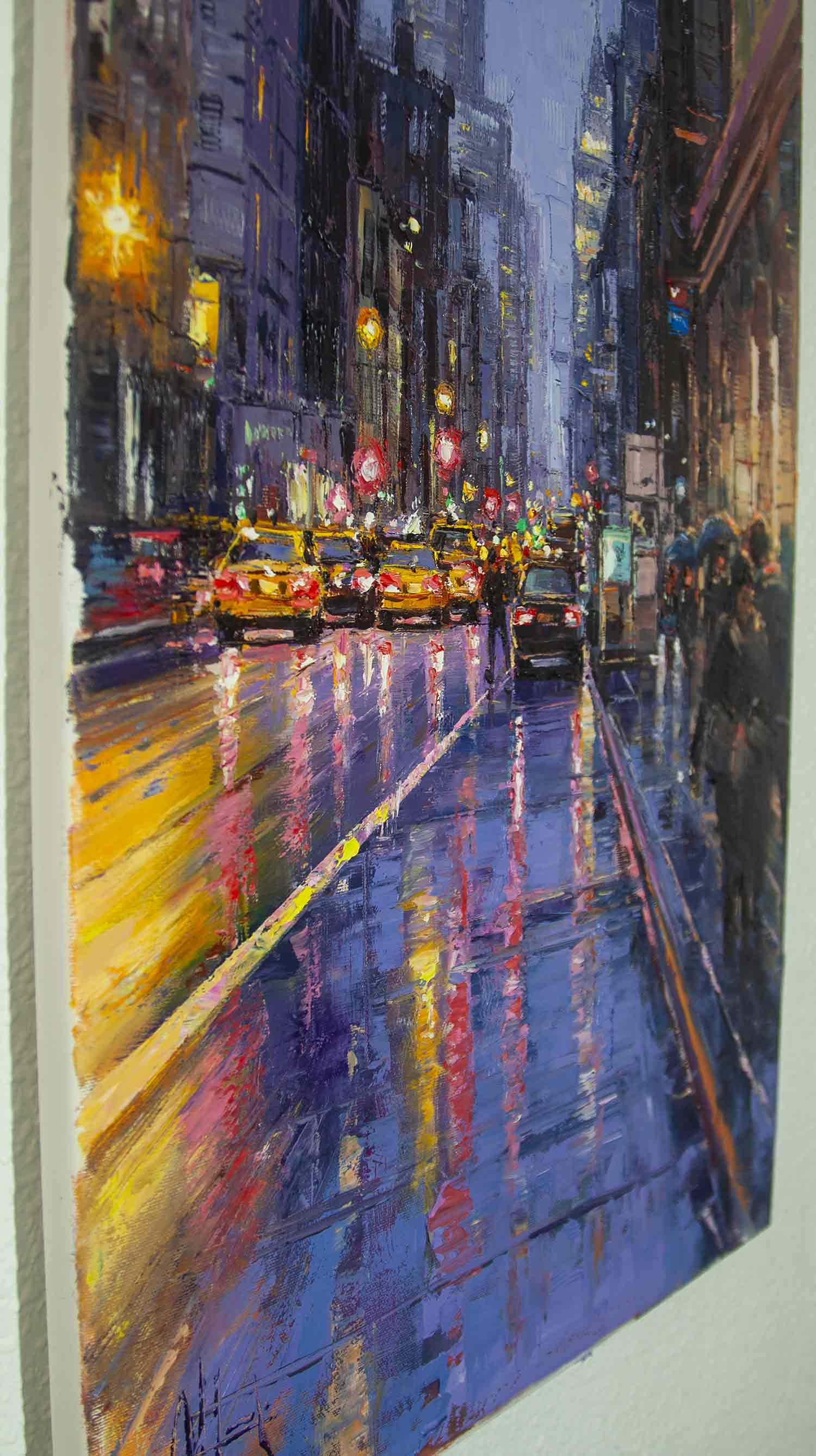 Allende, New York, painting - Artalistic online contemporary art buying and selling gallery