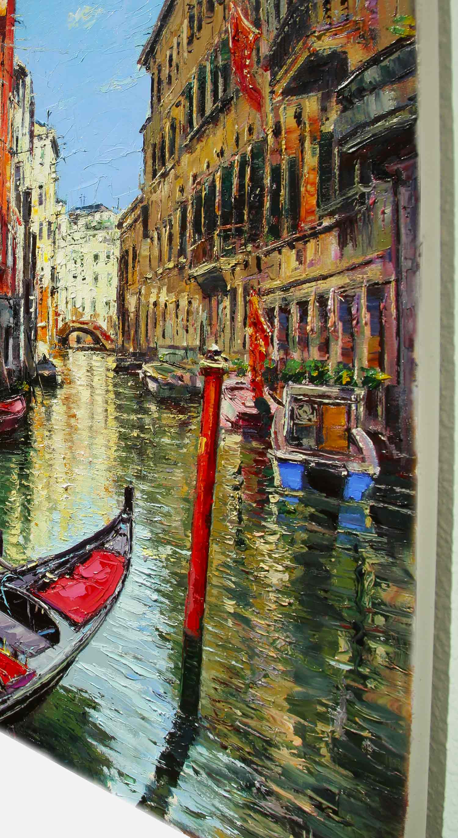 Allende, Gondole, painting - Artalistic online contemporary art buying and selling gallery