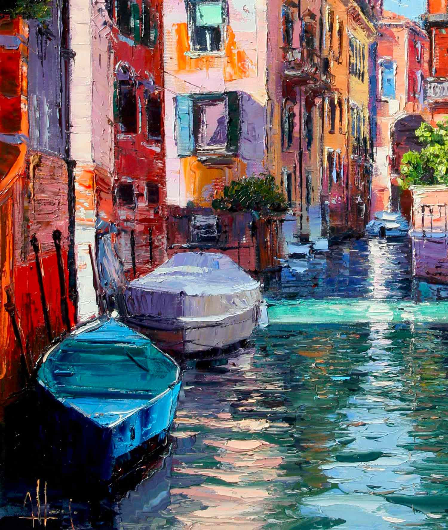 Venecia, Allende, painting - Artalistic online contemporary art buying and selling gallery