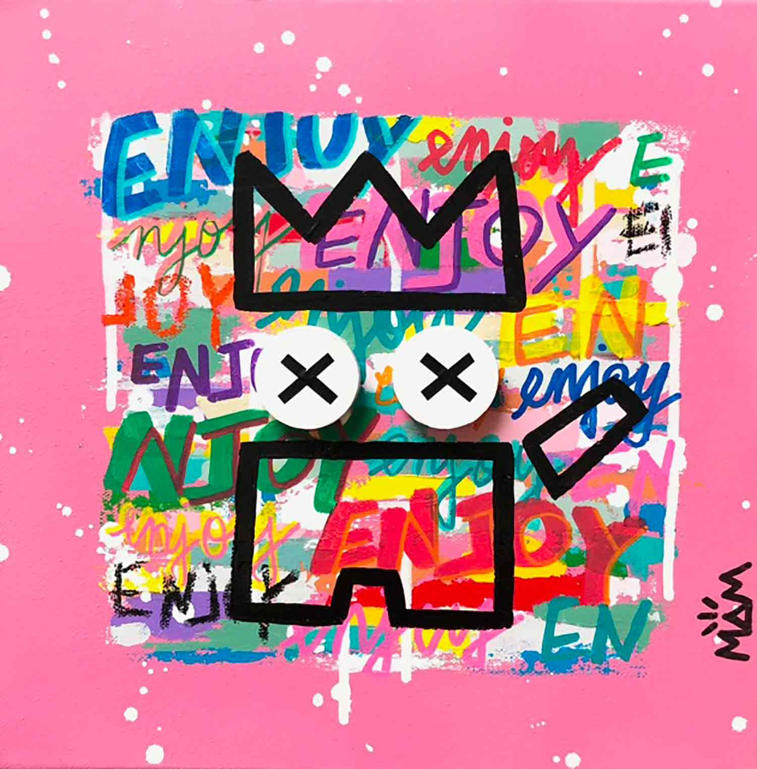 Mam, enjoy, painting - Artalistic online contemporary art buying and selling gallery