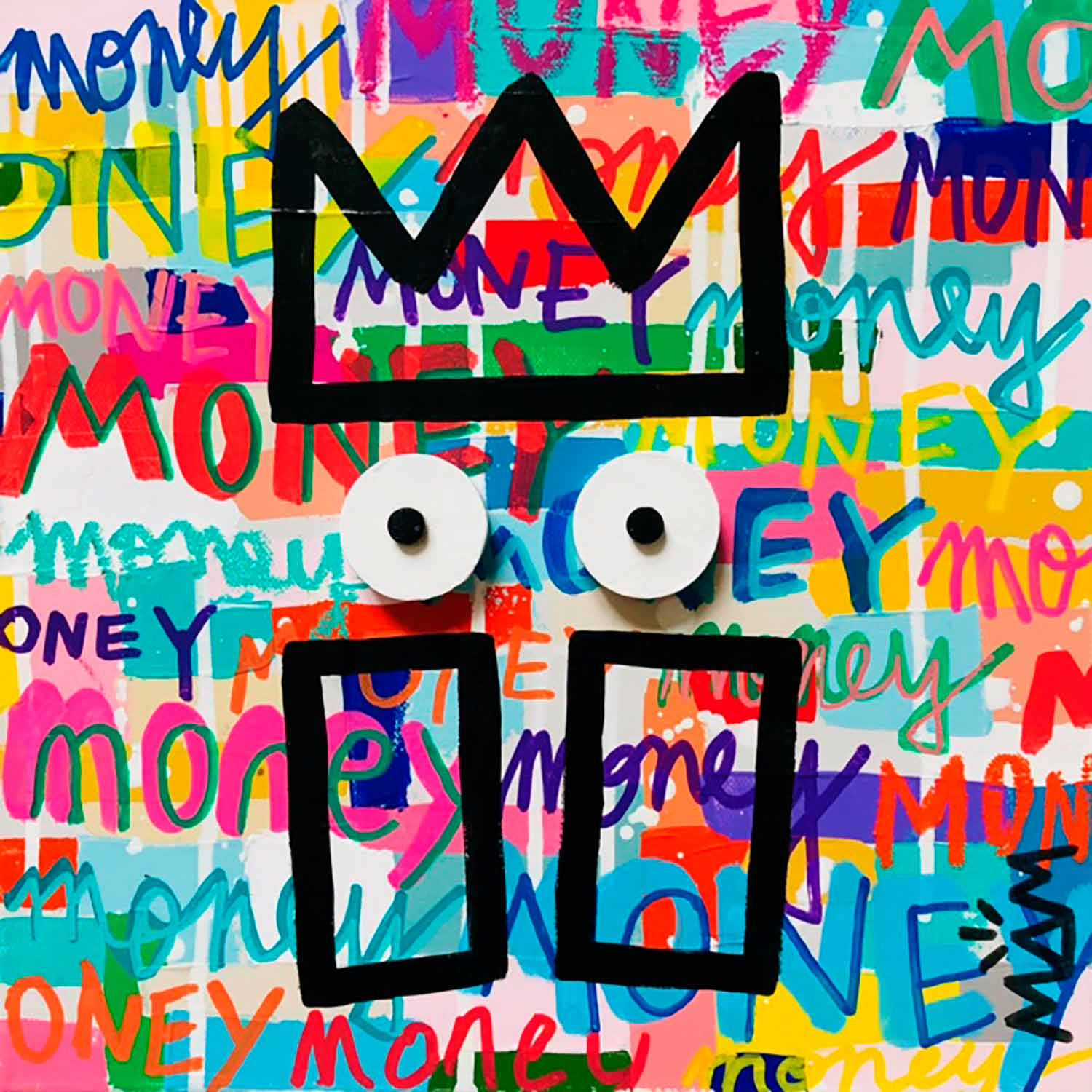 Mam, Money, painting - Artalistic online contemporary art buying and selling gallery
