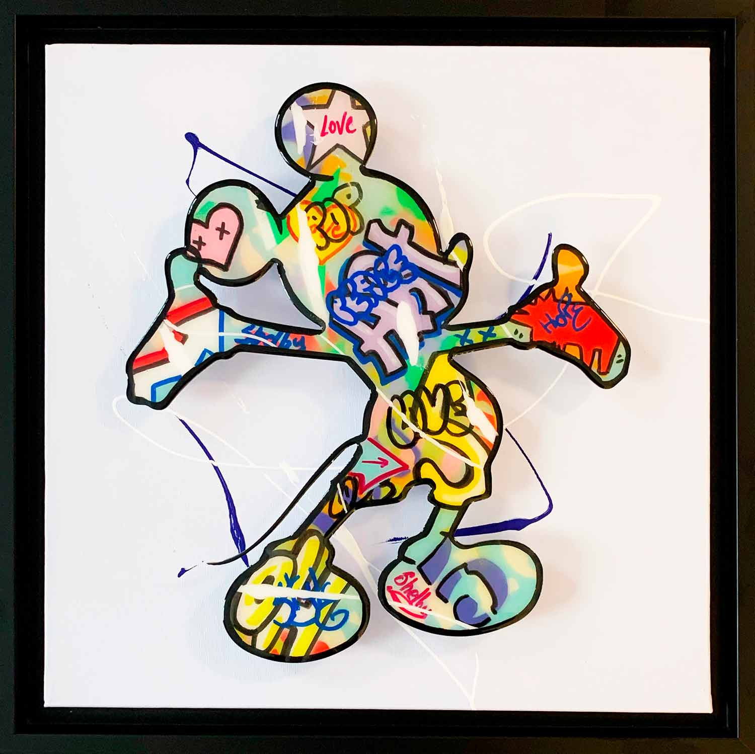 Shelby, Mickey street, painting - Artalistic online contemporary art buying and selling gallery