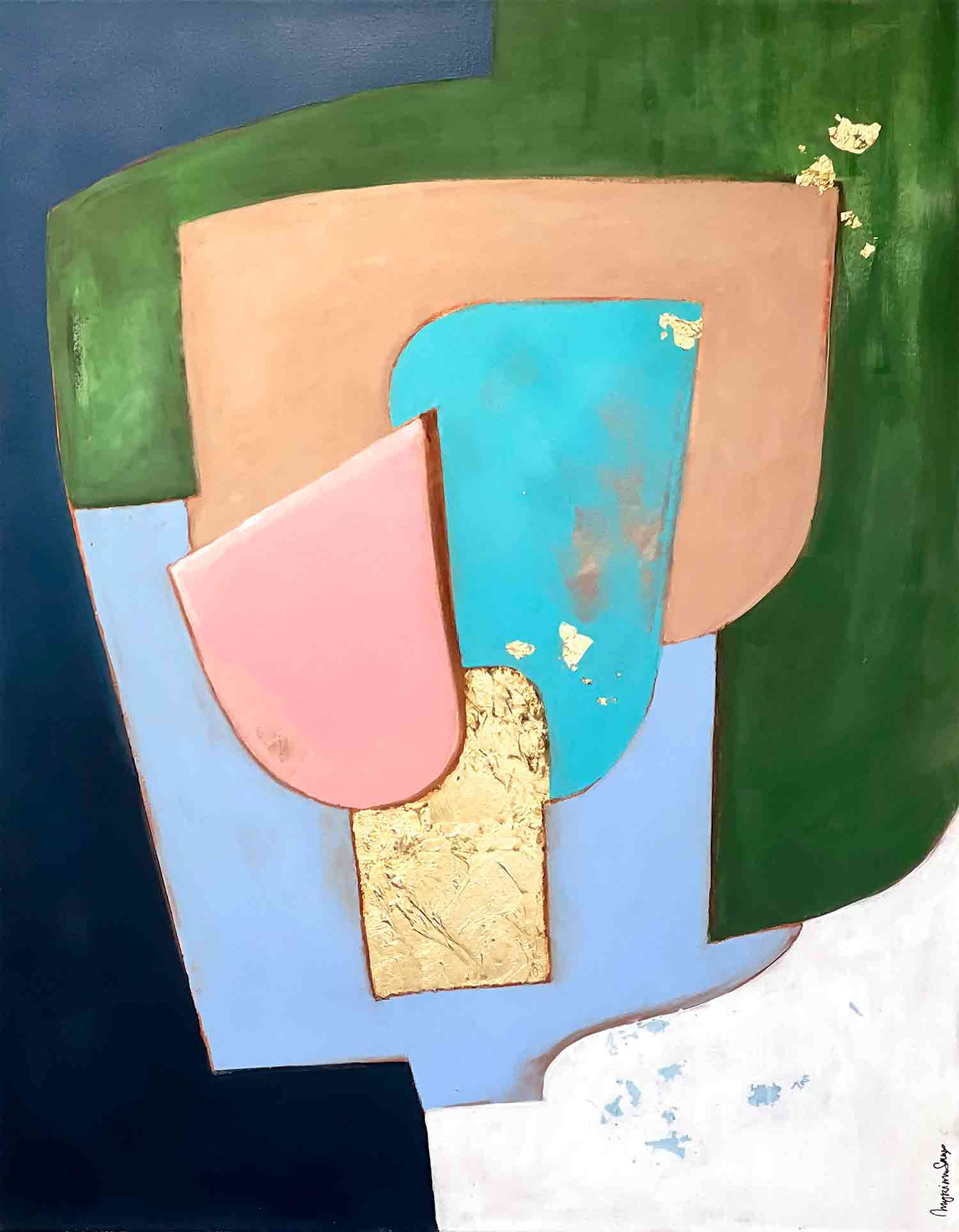 Myriam Saux, Sans titre II, painting - Artalistic online contemporary art buying and selling gallery