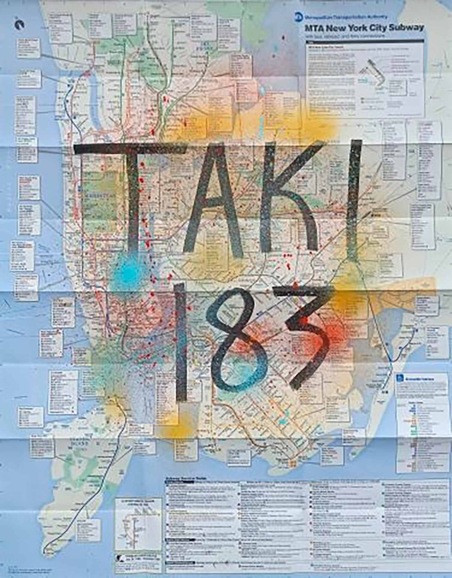 Taki 183, Sans titre, painting - Artalistic online contemporary art buying and selling gallery
