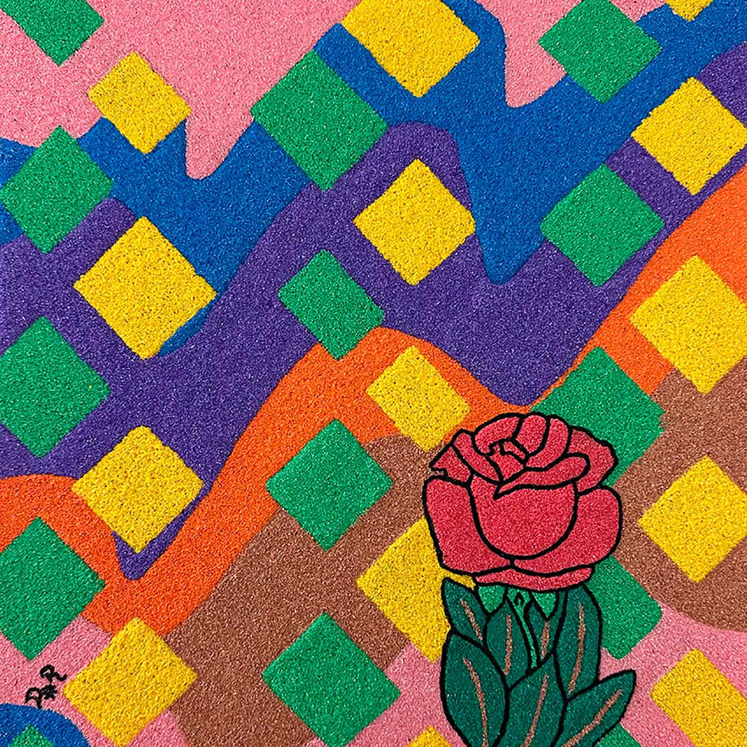 D.R, Rosa, painting - Artalistic online contemporary art buying and selling gallery
