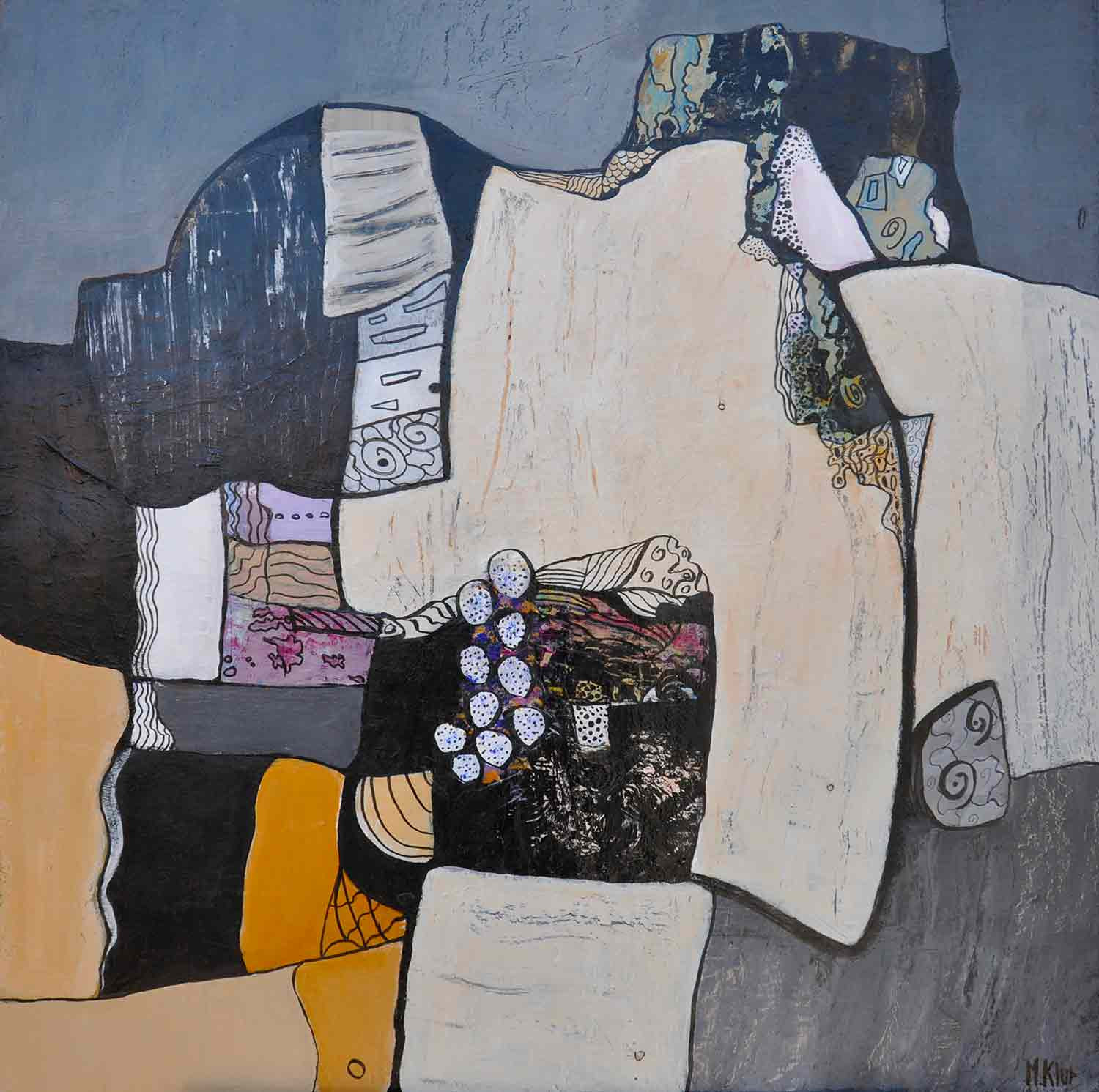 Michele Klur, Insolite, painting - Artalistic online contemporary art buying and selling gallery