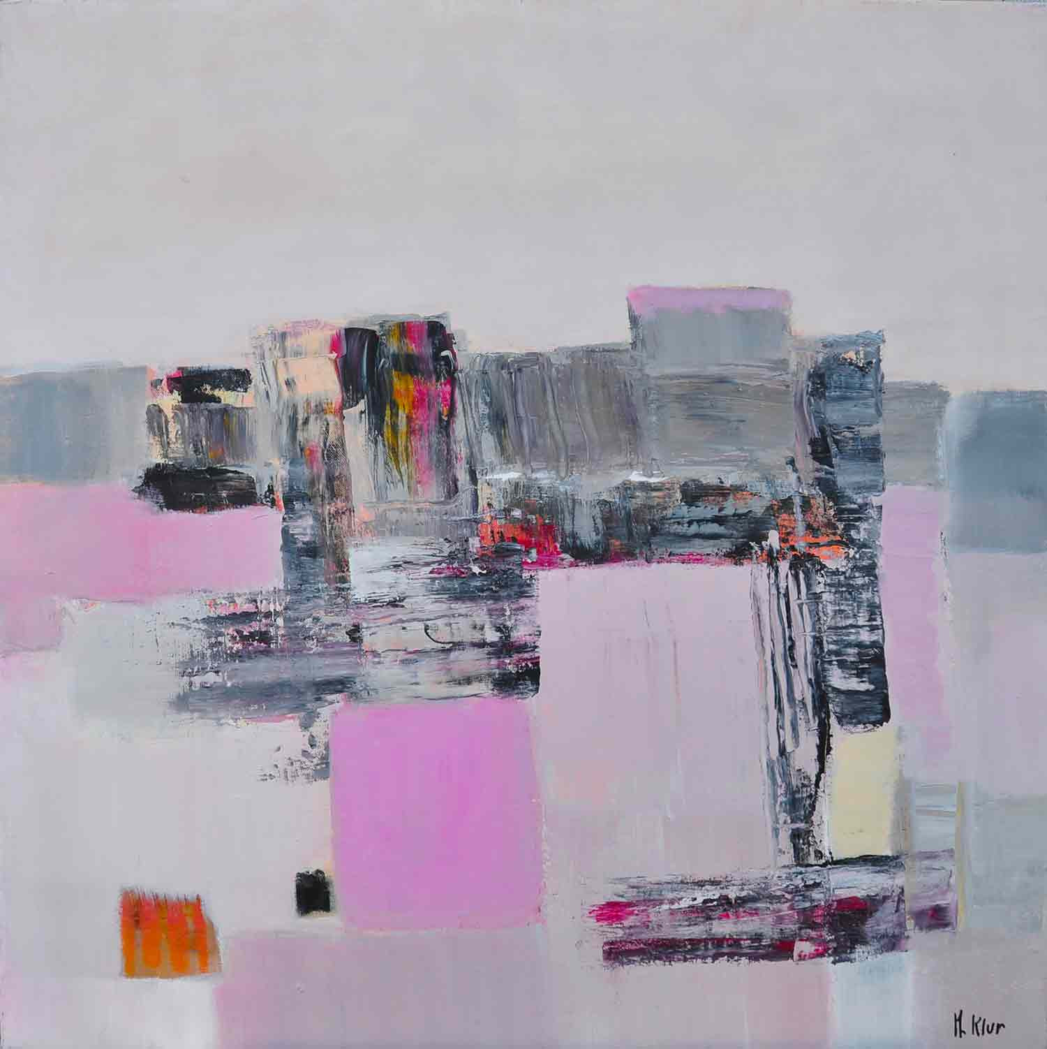 Michele Klur, Les marais salants, painting - Artalistic online contemporary art buying and selling gallery