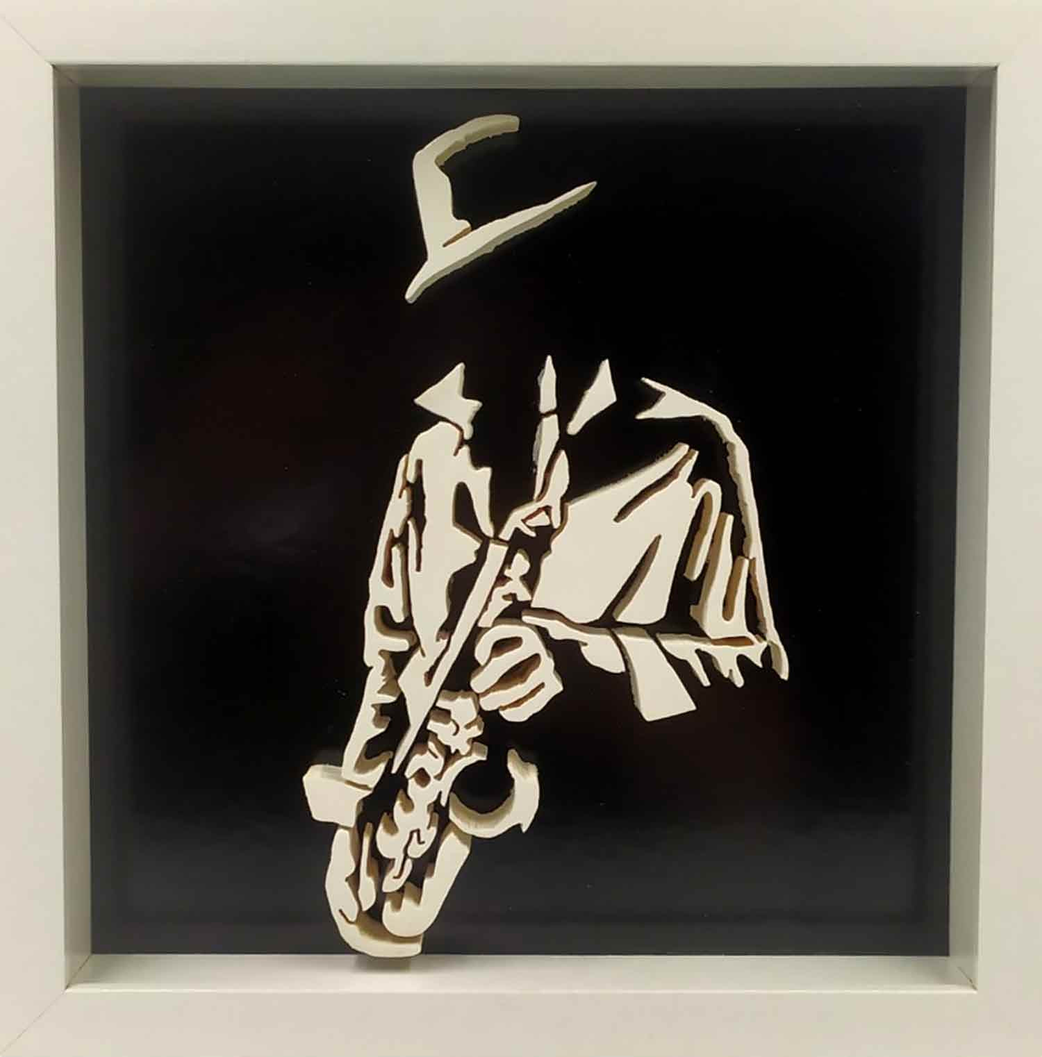 Ravi, saxorelief, painting - Artalistic online contemporary art buying and selling gallery
