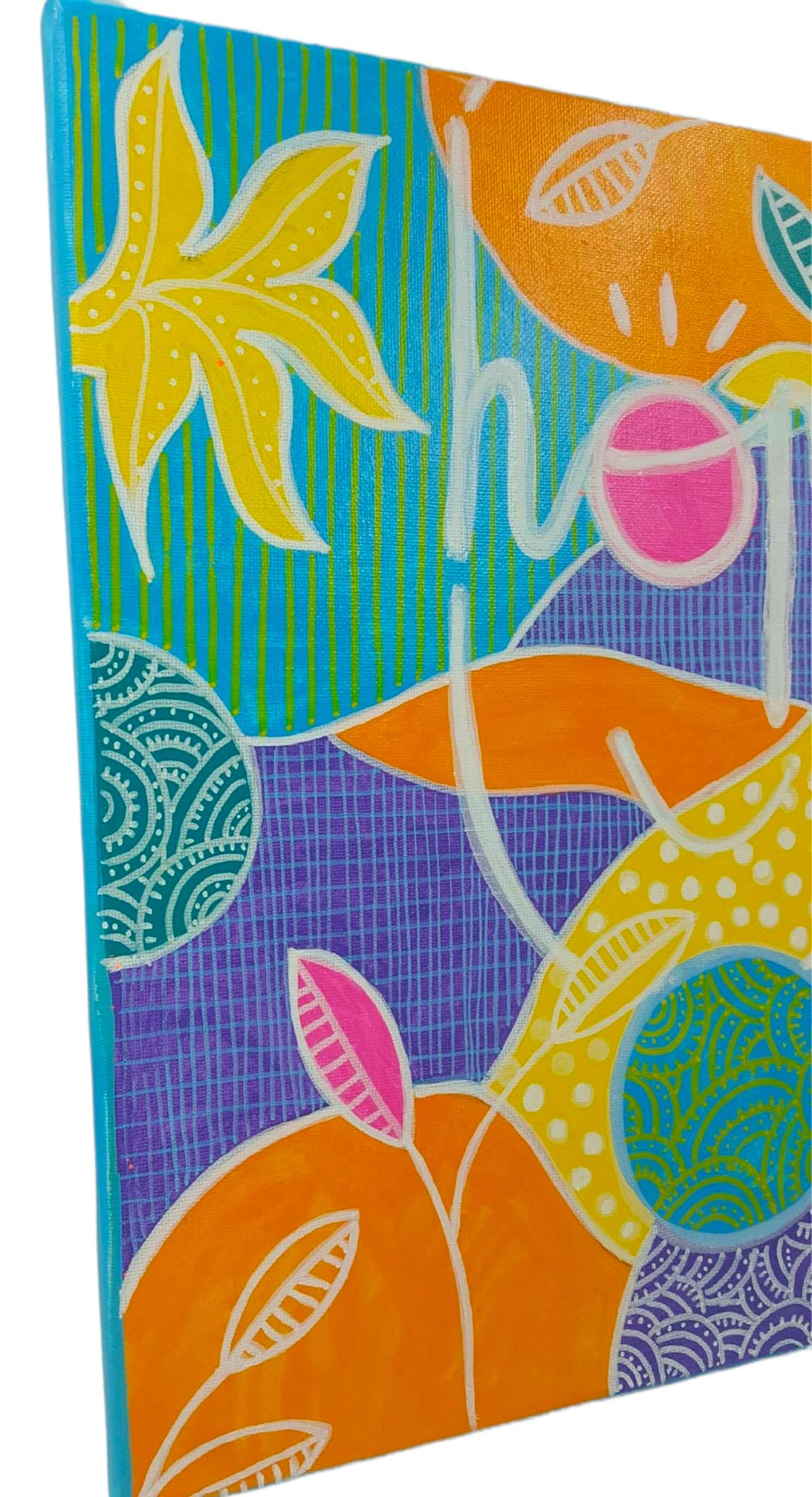 Mr Hope, Mr Hope camouflage 1, painting - Artalistic online contemporary art buying and selling gallery