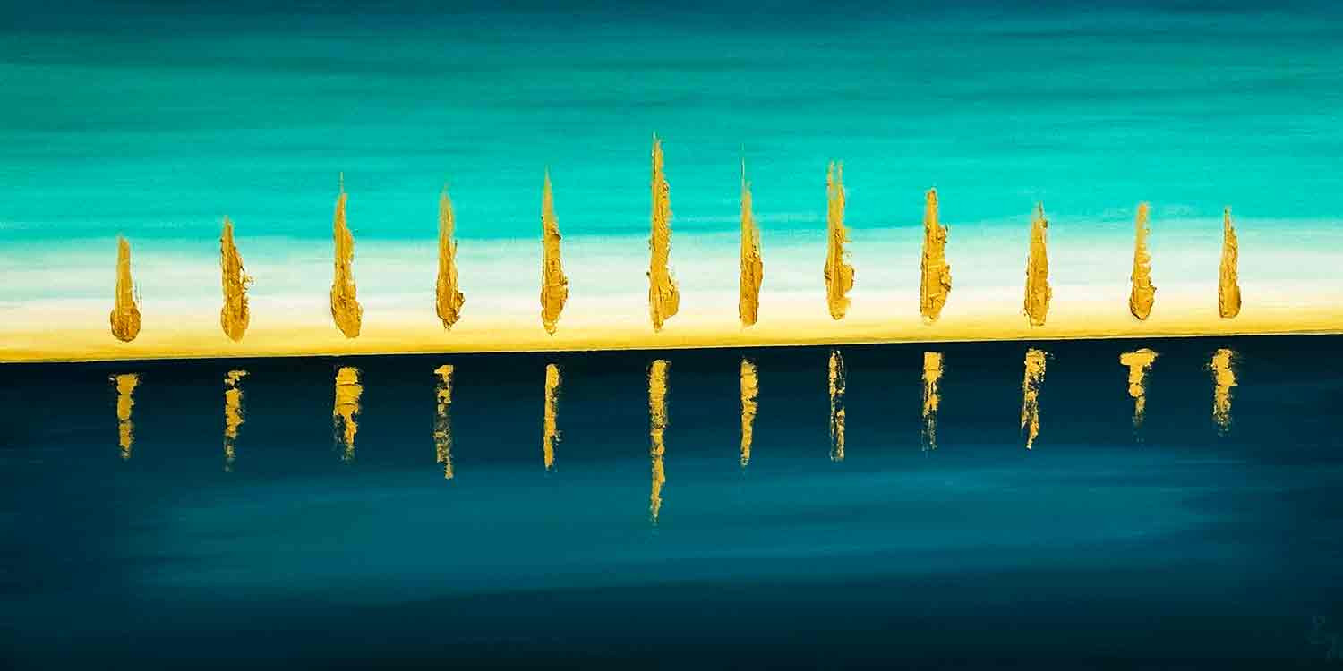 Emilie Kieffer, Douceur d'été, painting - Artalistic online contemporary art buying and selling gallery