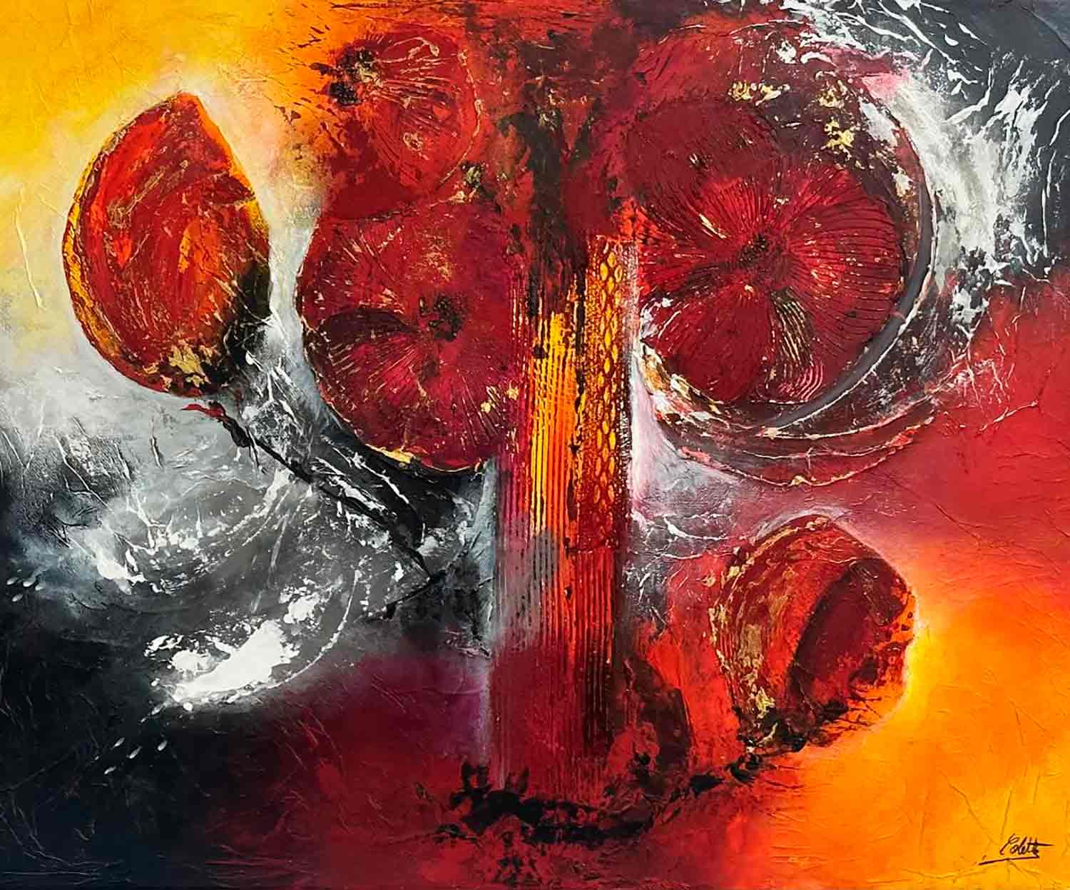 Colette Le Bot, Fragile, painting - Artalistic online contemporary art buying and selling gallery